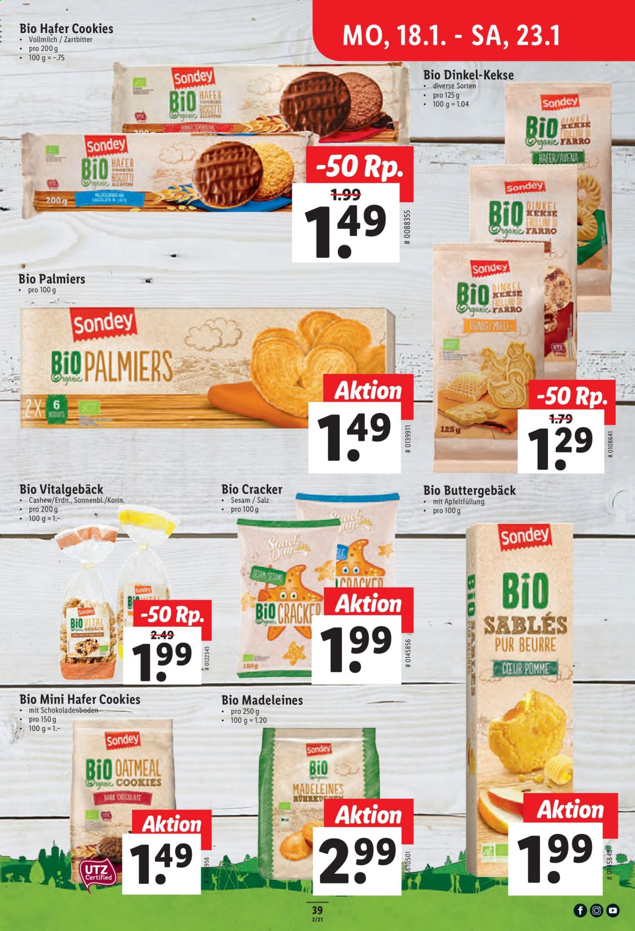 Prospekt Lidl - 14.1.2021 - 20.1.2021. Seite 39