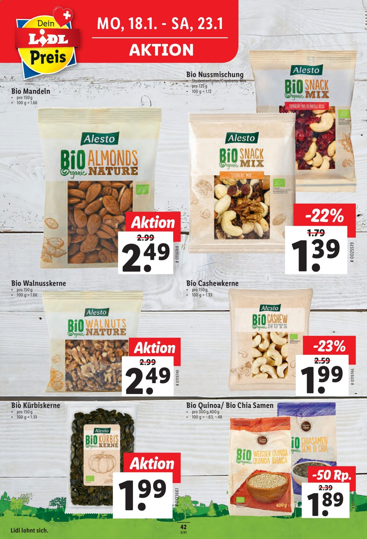 Prospekt Lidl - 14.1.2021 - 20.1.2021. Seite 42