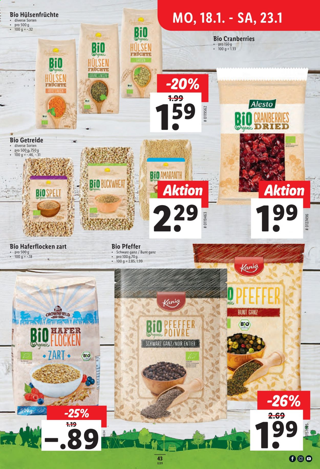 Prospekt Lidl - 14.1.2021 - 20.1.2021. Seite 43