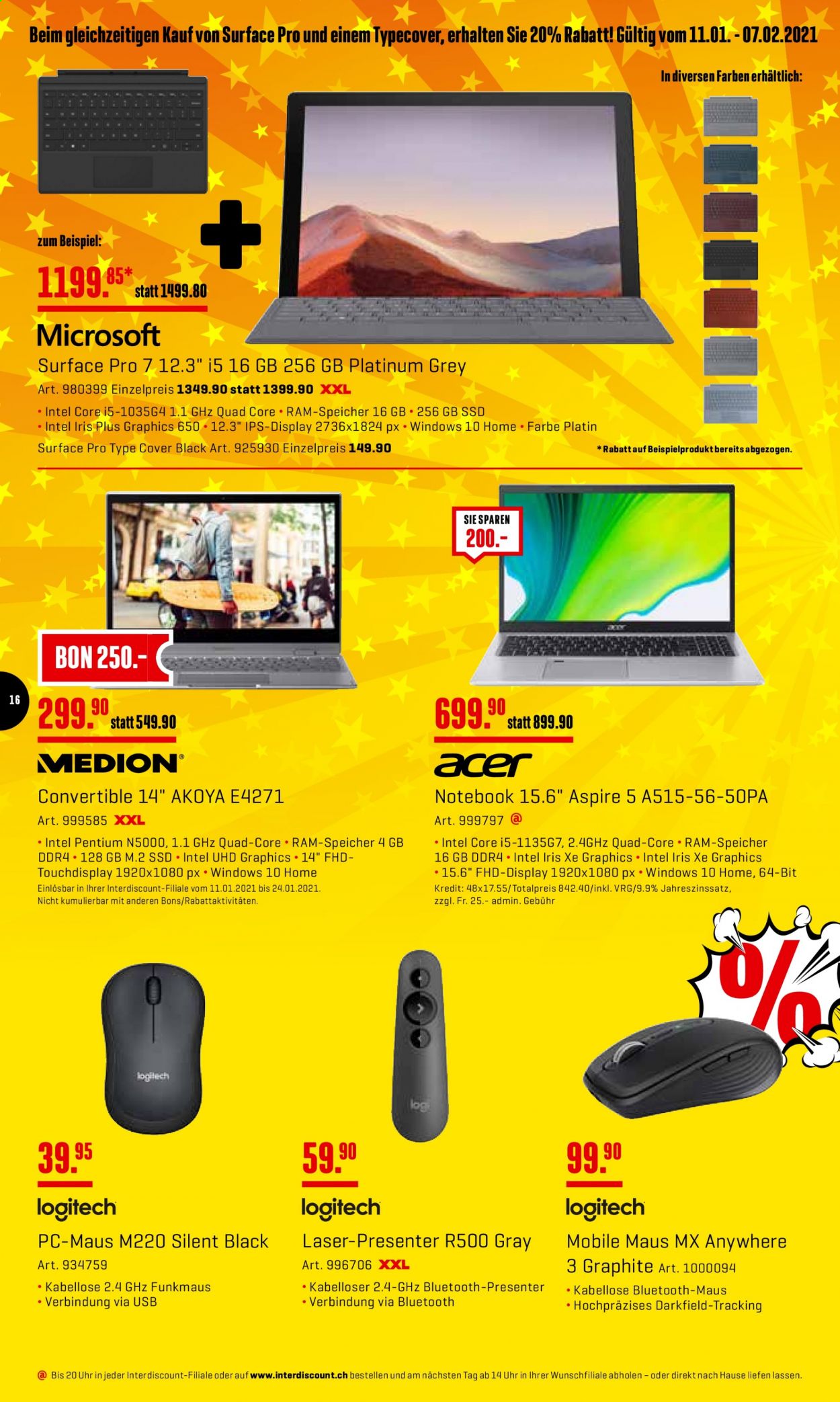 Volantino Interdiscount - 11.1.2021 - 24.1.2021. Pagina 16