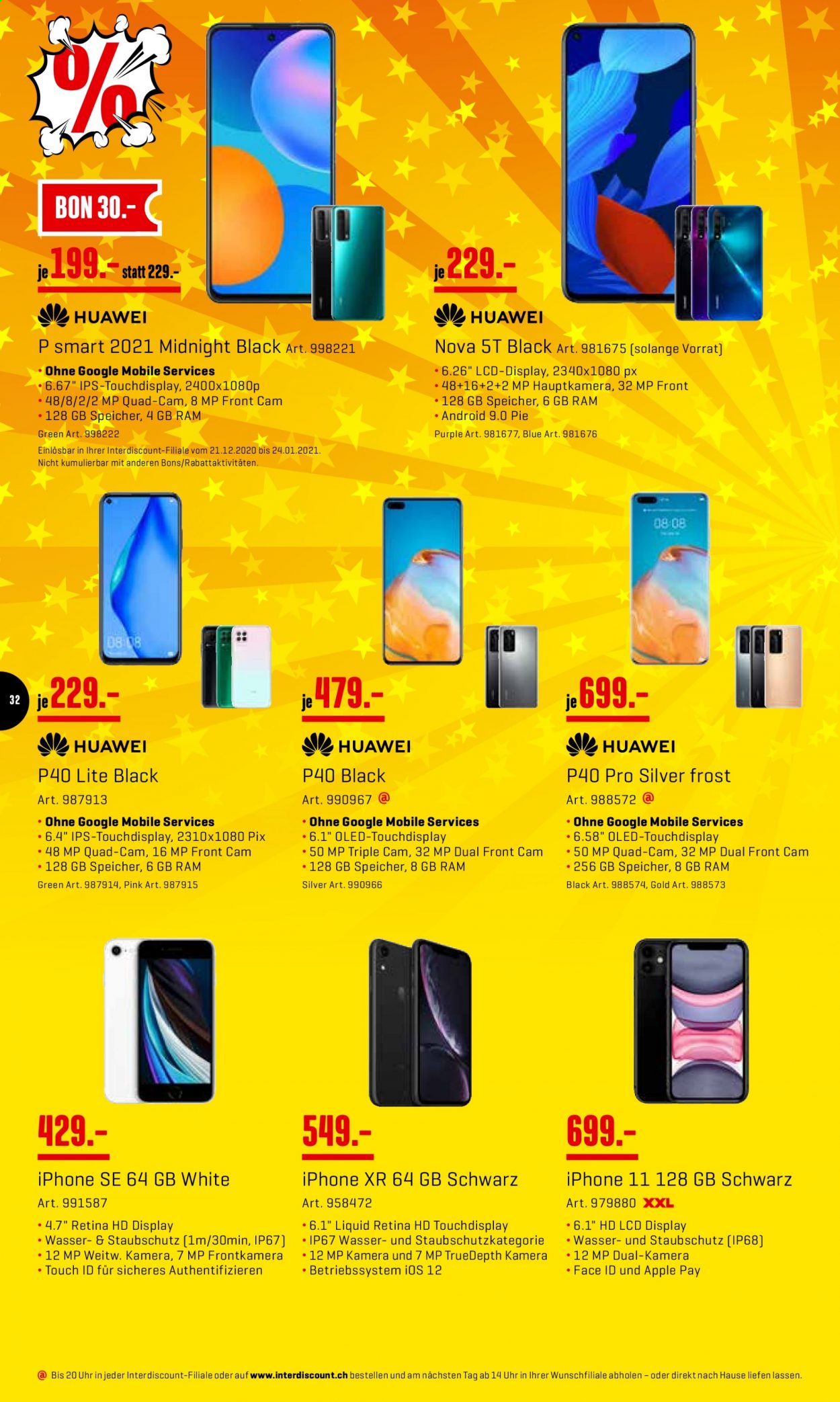 Volantino Interdiscount - 11.1.2021 - 24.1.2021. Pagina 32