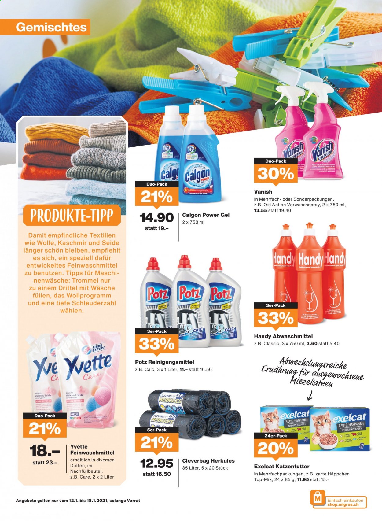 Volantino Migros - 12.1.2021 - 18.1.2021. Pagina 14