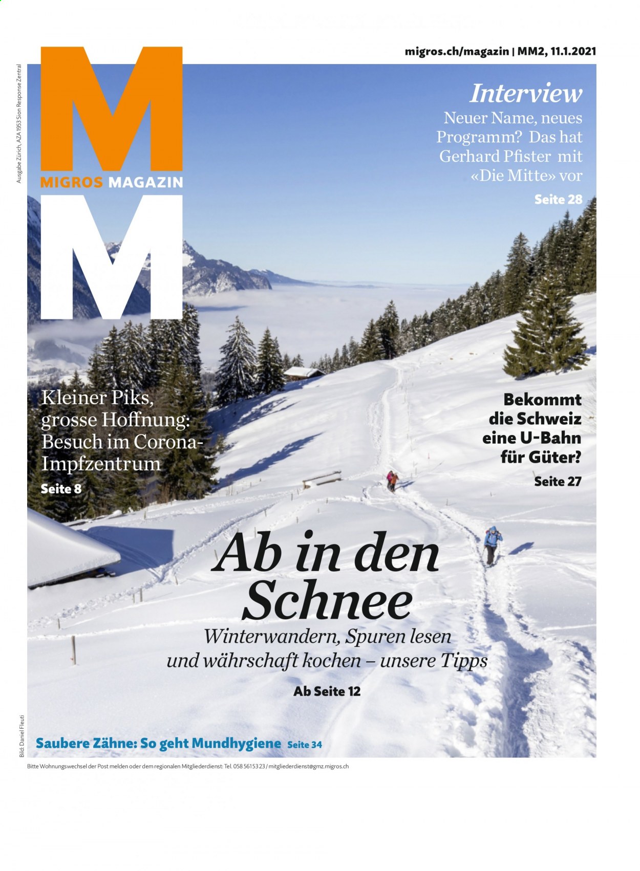 Volantino Migros - 11.1.2021 - 17.1.2021. Pagina 1