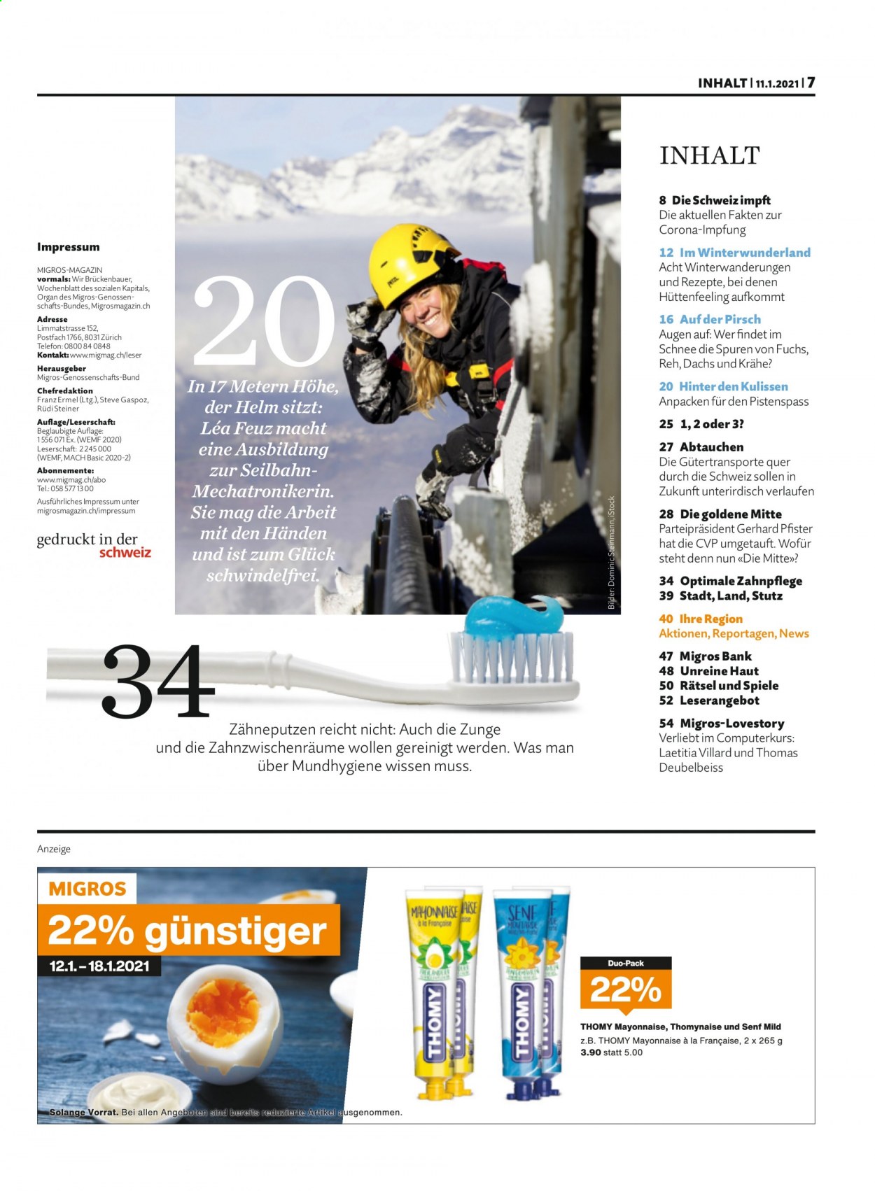 Volantino Migros - 11.1.2021 - 17.1.2021. Pagina 7