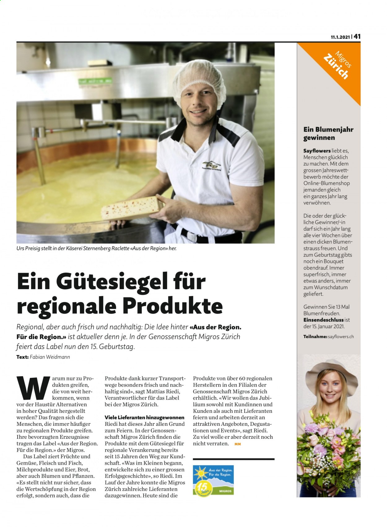 Volantino Migros - 11.1.2021 - 17.1.2021. Pagina 41