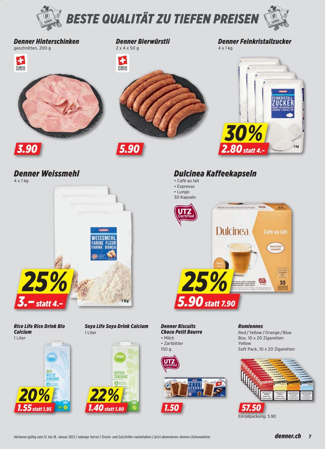 Volantino Denner - 12.1.2021 - 18.1.2021. Pagina 7