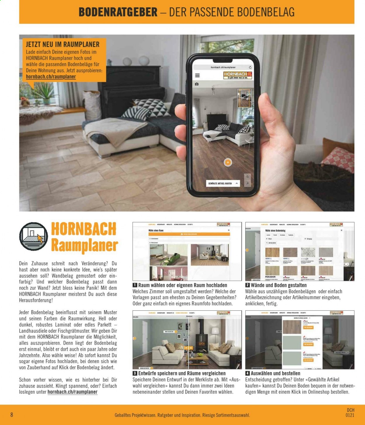 Volantino Hornbach - 12.1.2021 - 18.2.2021. Pagina 8
