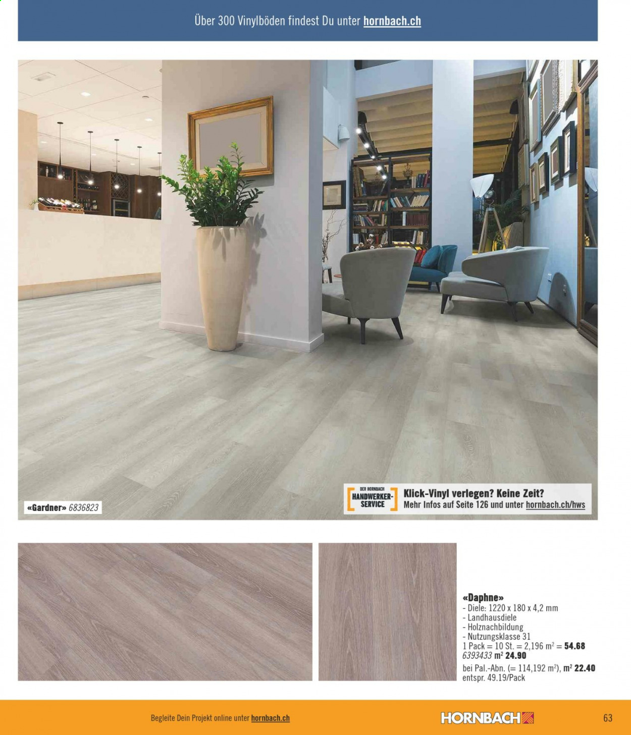 Volantino Hornbach - 12.1.2021 - 18.2.2021. Pagina 63