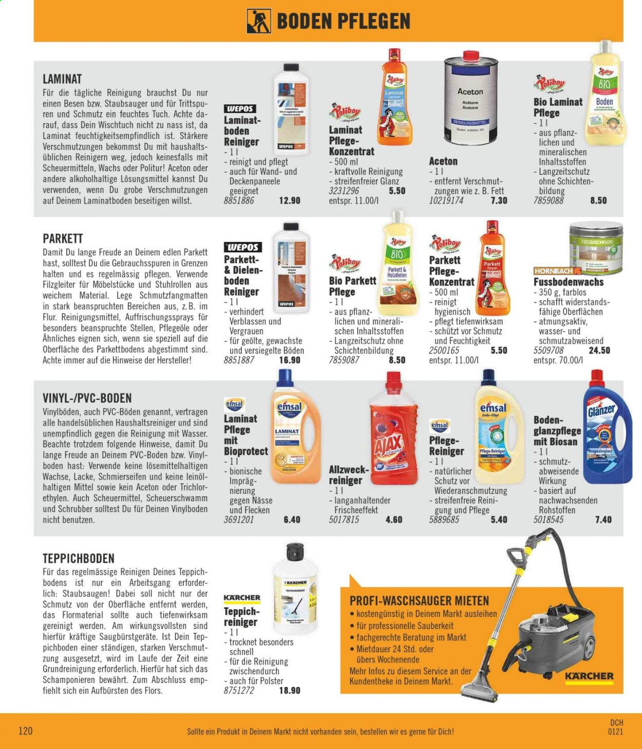 Volantino Hornbach - 12.1.2021 - 18.2.2021. Pagina 120
