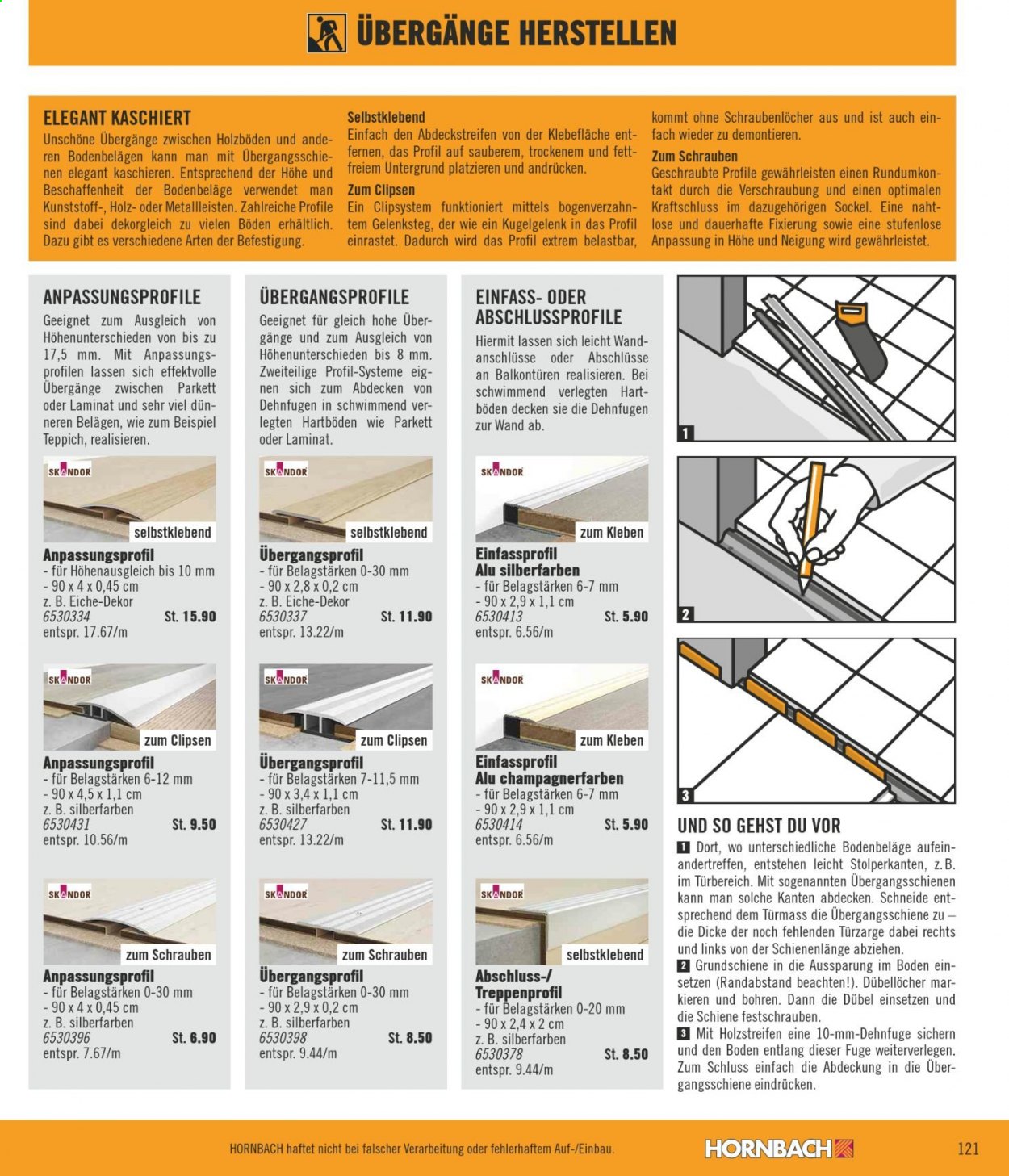 Volantino Hornbach - 12.1.2021 - 18.2.2021. Pagina 121