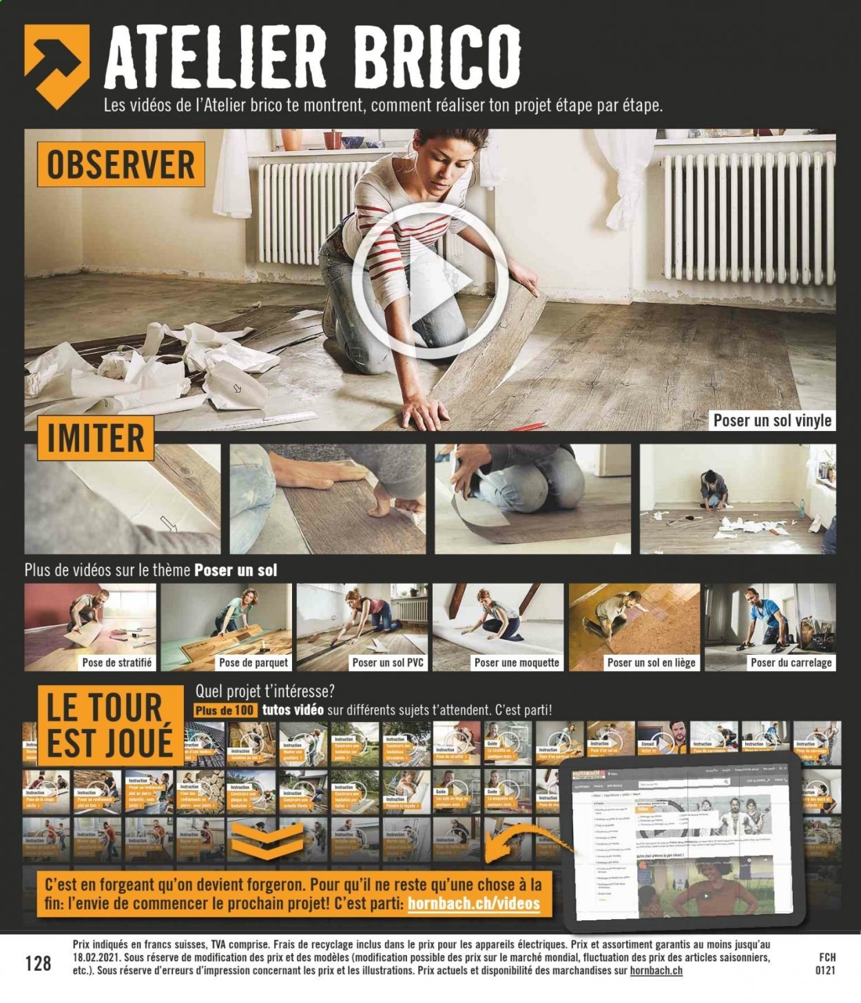 Volantino Hornbach - 12.1.2021 - 18.2.2021. Pagina 128