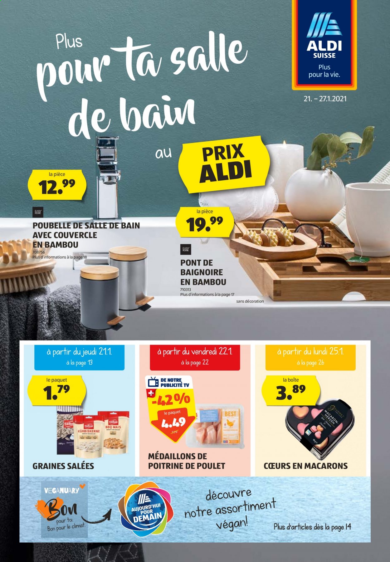 Volantino Aldi - 21.1.2021 - 27.1.2021. Pagina 1