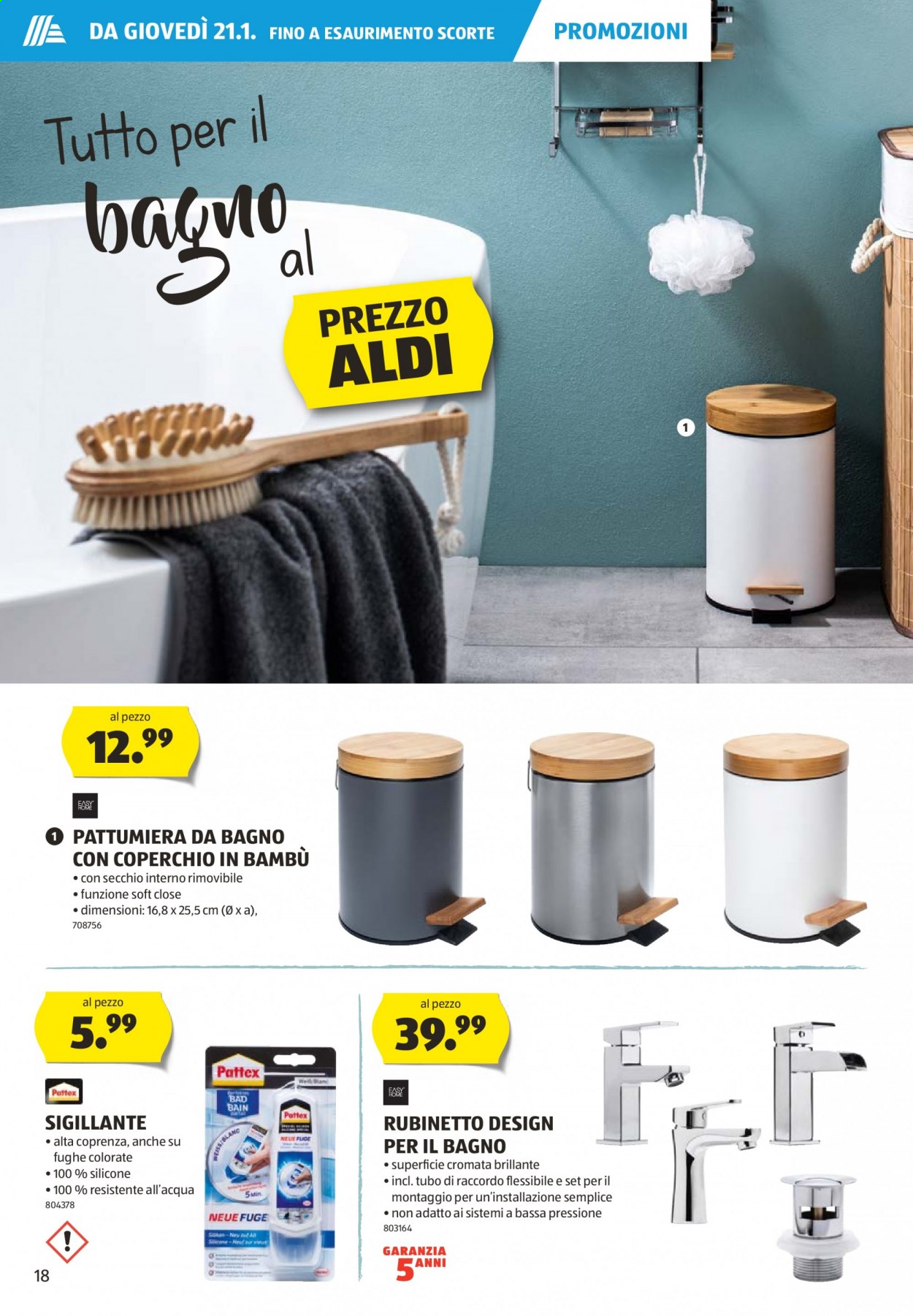 Prospekt Aldi - 21.1.2021 - 27.1.2021. Seite 18