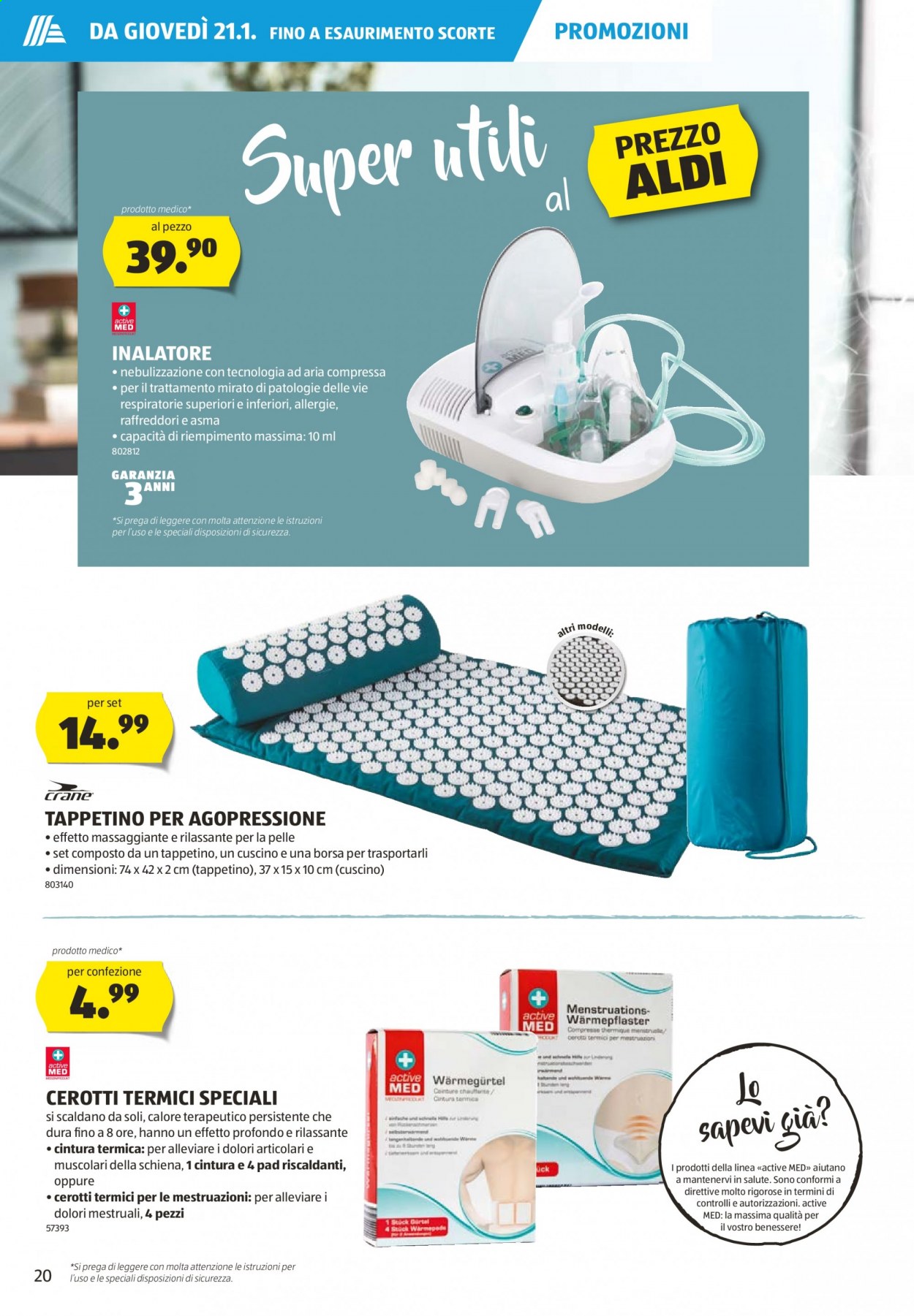 Prospekt Aldi - 21.1.2021 - 27.1.2021. Seite 20