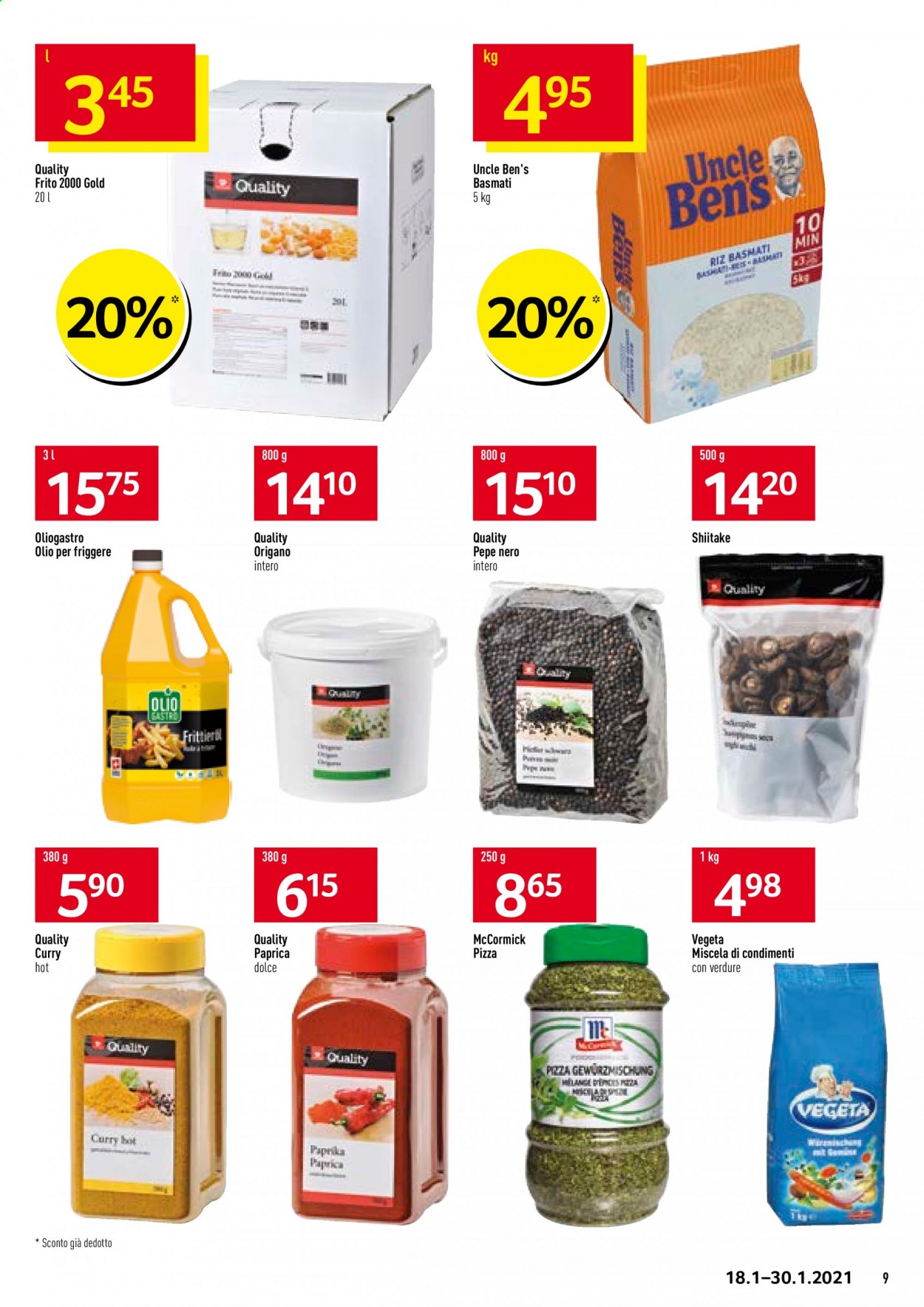 Volantino Prodega - 18.1.2021 - 30.1.2021. Pagina 9
