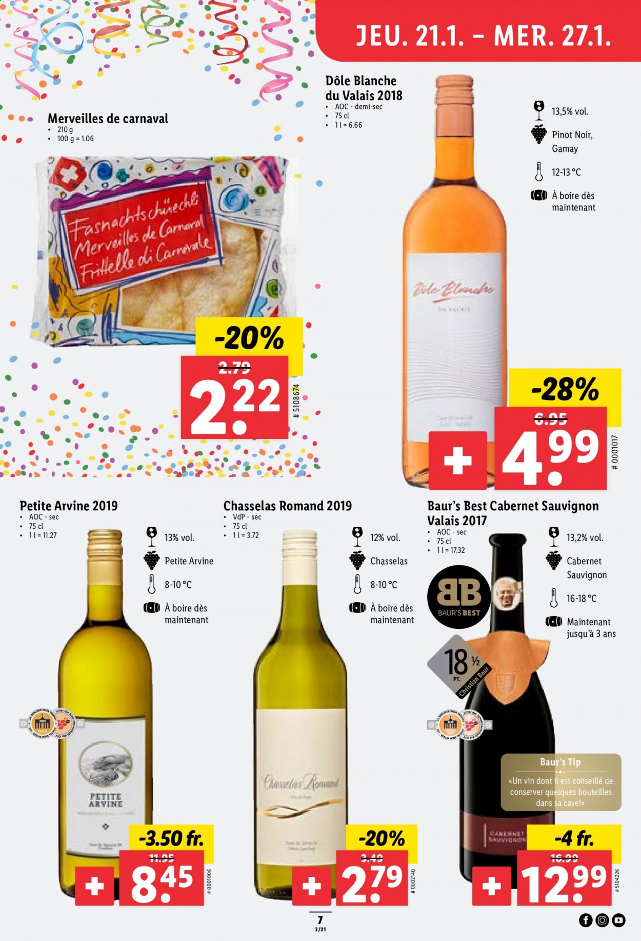 Prospekt Lidl - 21.1.2021 - 27.1.2021. Seite 7
