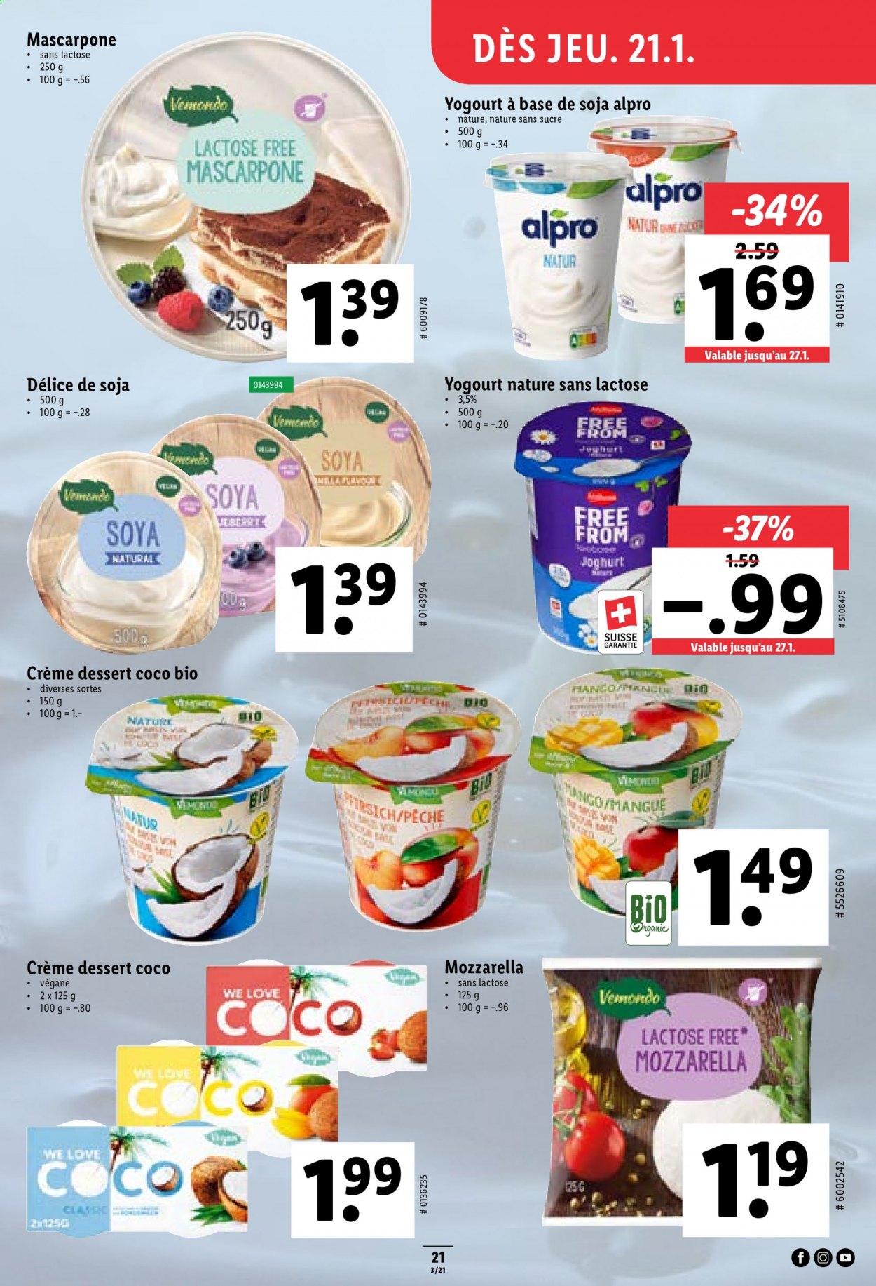 Prospekt Lidl - 21.1.2021 - 27.1.2021. Seite 21