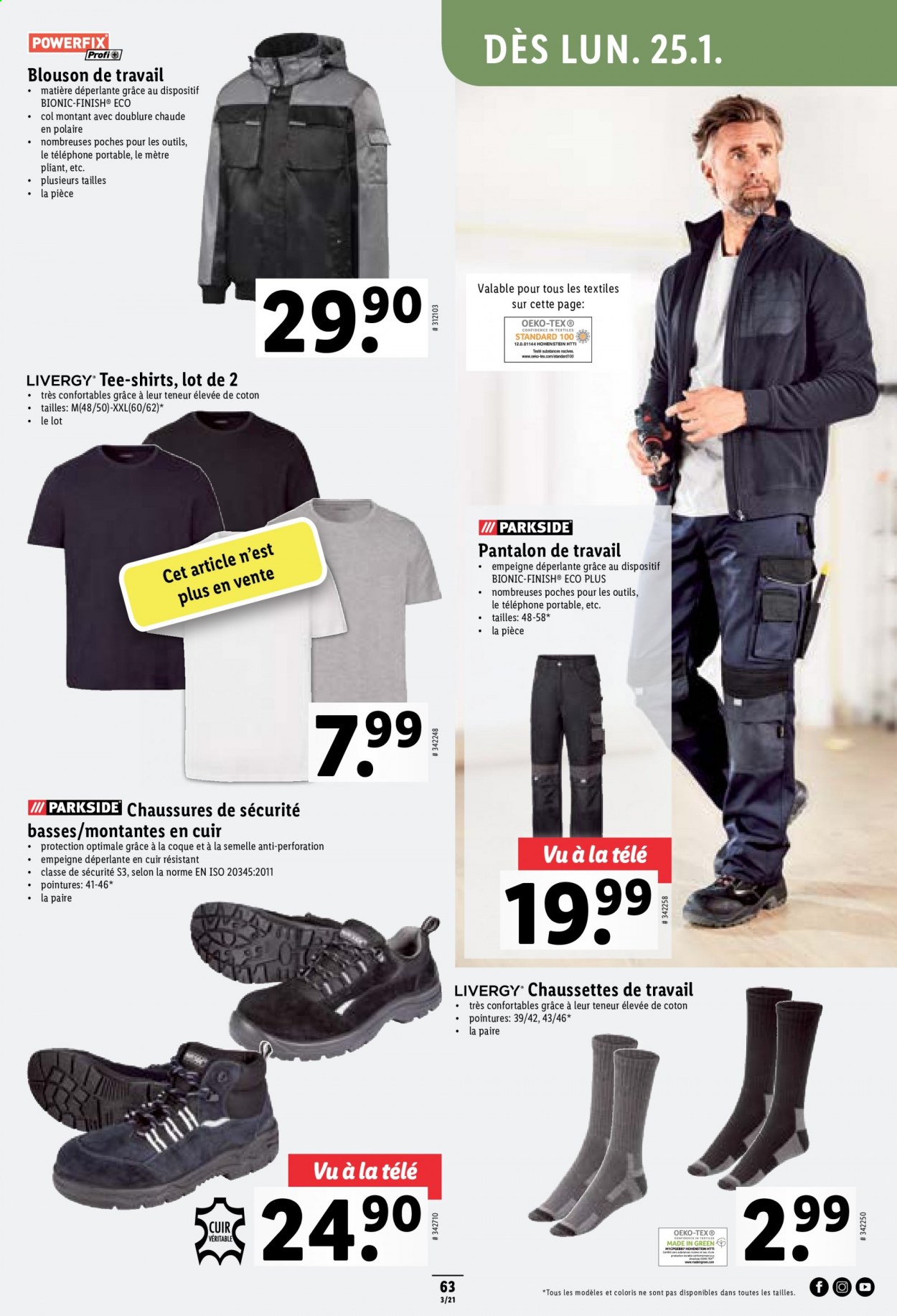Prospekt Lidl - 21.1.2021 - 27.1.2021. Seite 63