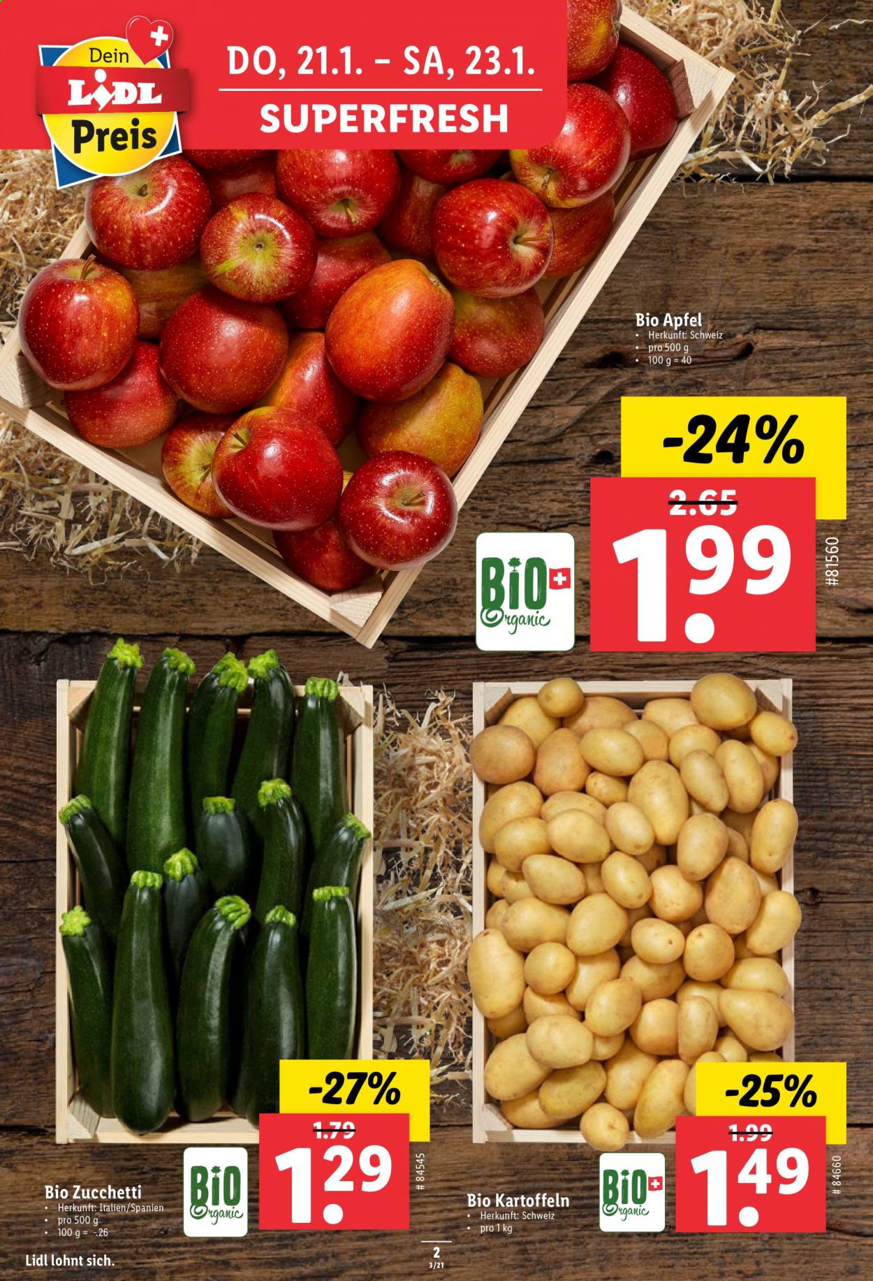 Prospekt Lidl - 21.1.2021 - 27.1.2021. Seite 2