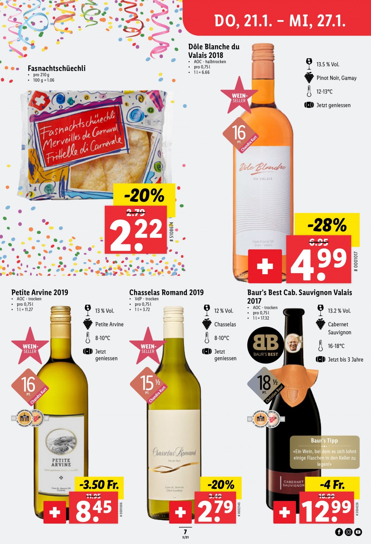 Prospekt Lidl - 21.1.2021 - 27.1.2021. Seite 7