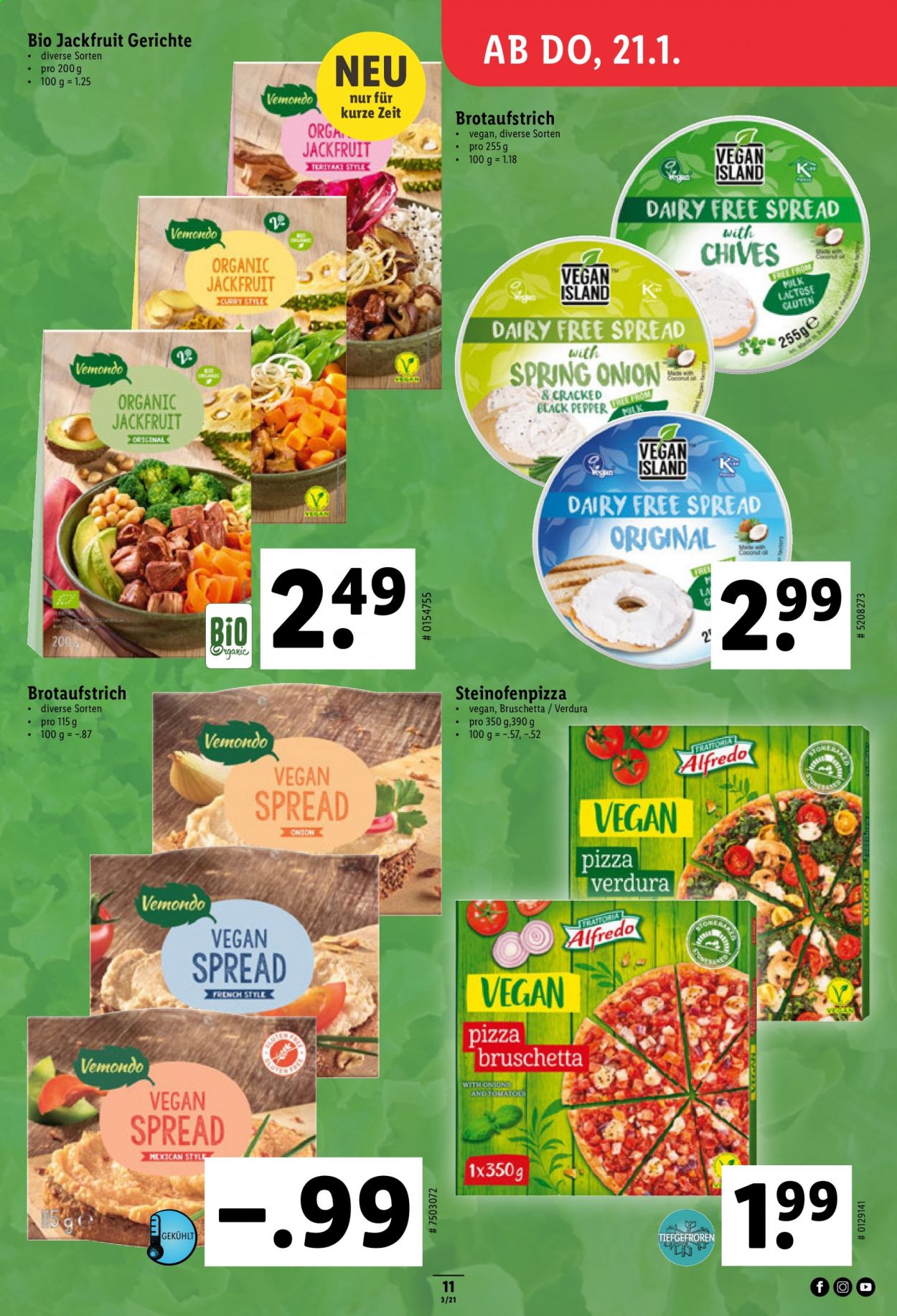 Prospekt Lidl - 21.1.2021 - 27.1.2021. Seite 11