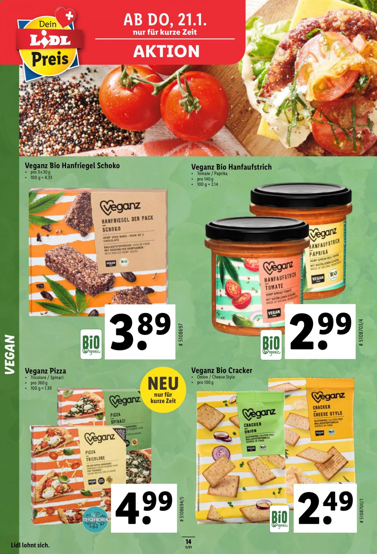 Prospekt Lidl - 21.1.2021 - 27.1.2021. Seite 14