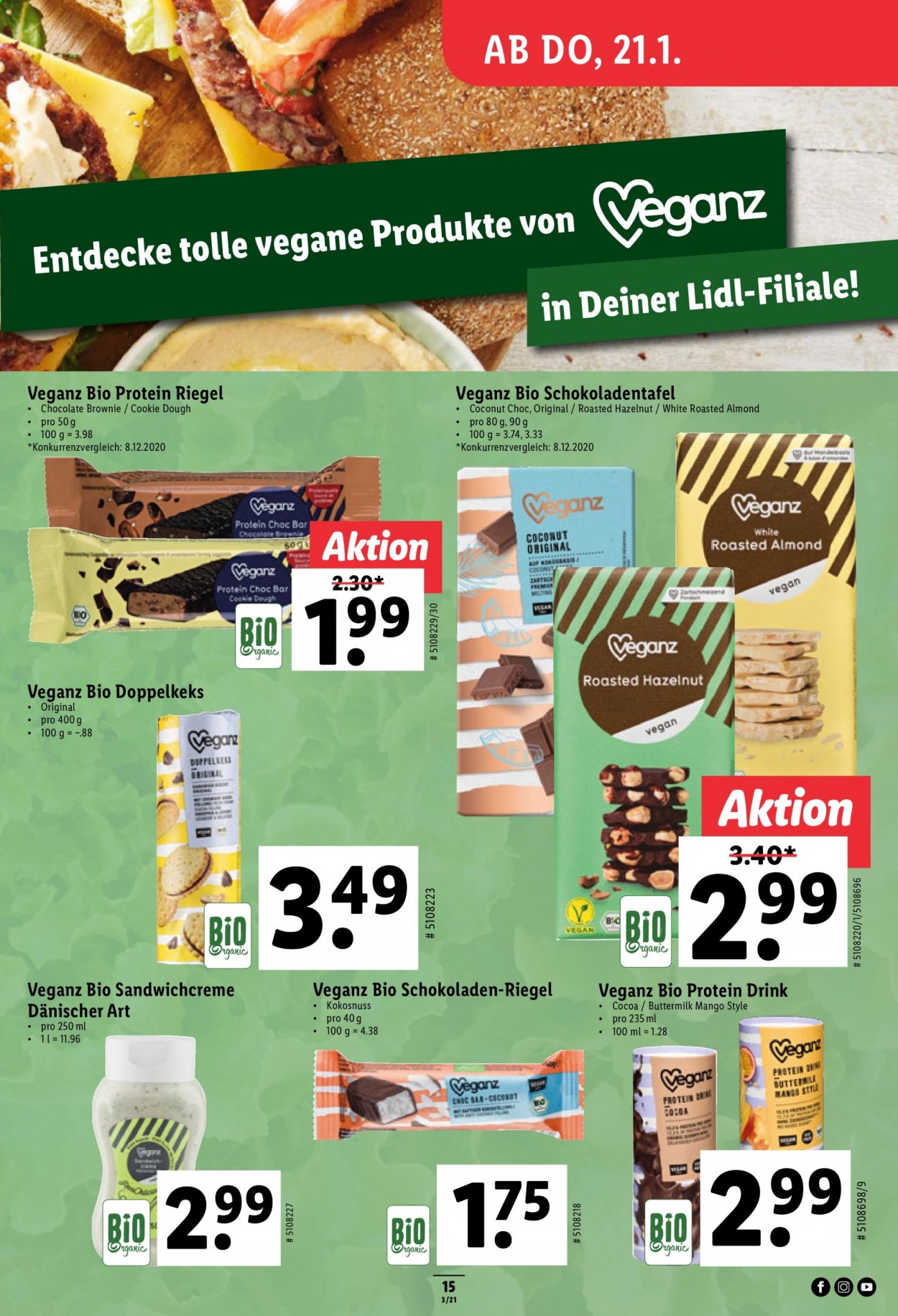 Prospekt Lidl - 21.1.2021 - 27.1.2021. Seite 15