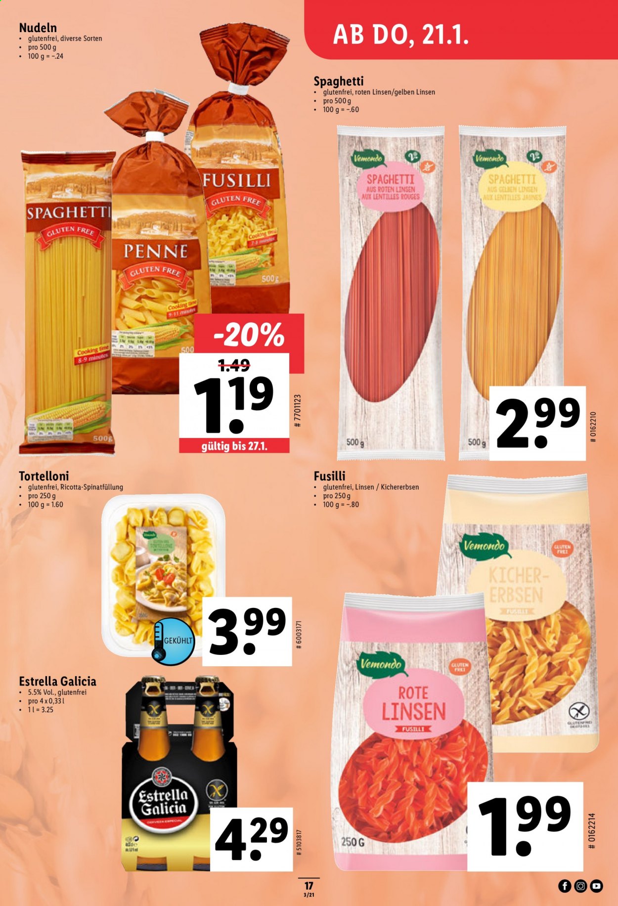 Prospekt Lidl - 21.1.2021 - 27.1.2021. Seite 17