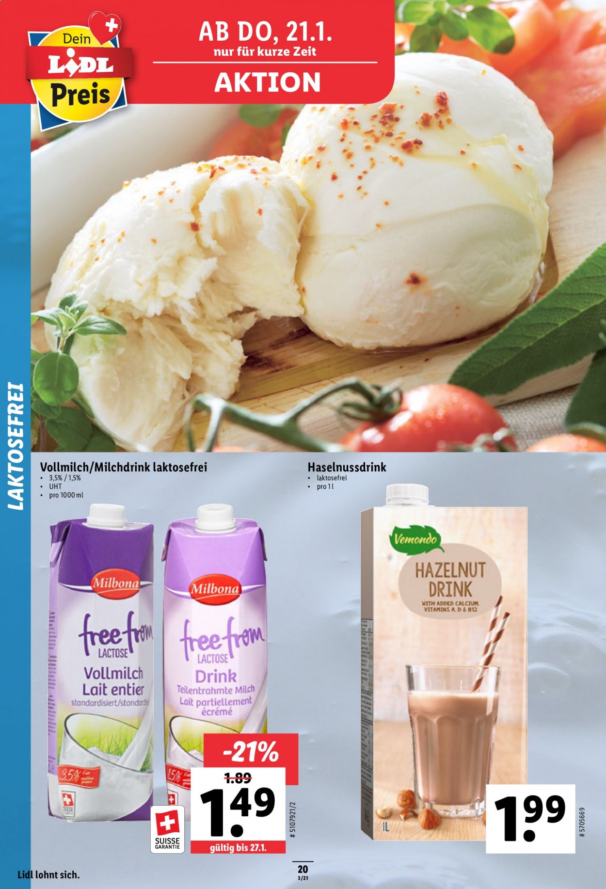 Prospekt Lidl - 21.1.2021 - 27.1.2021. Seite 20