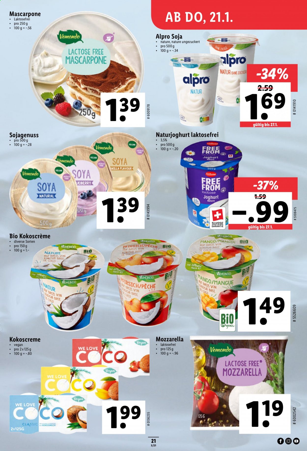 Prospekt Lidl - 21.1.2021 - 27.1.2021. Seite 21