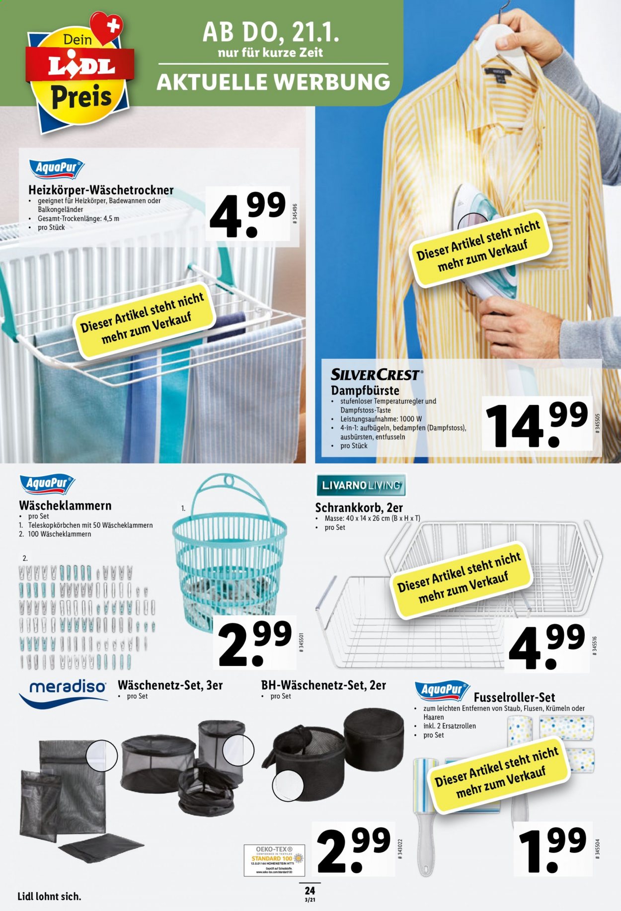 Prospekt Lidl - 21.1.2021 - 27.1.2021. Seite 24