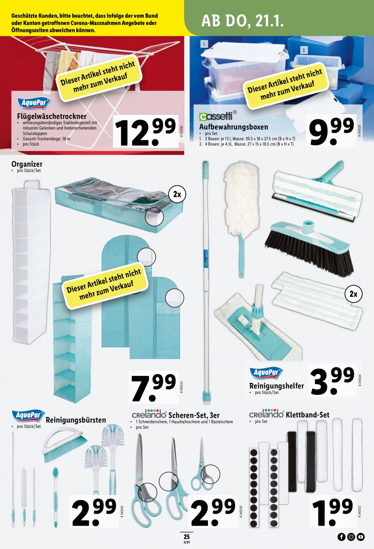 Prospekt Lidl - 21.1.2021 - 27.1.2021. Seite 25