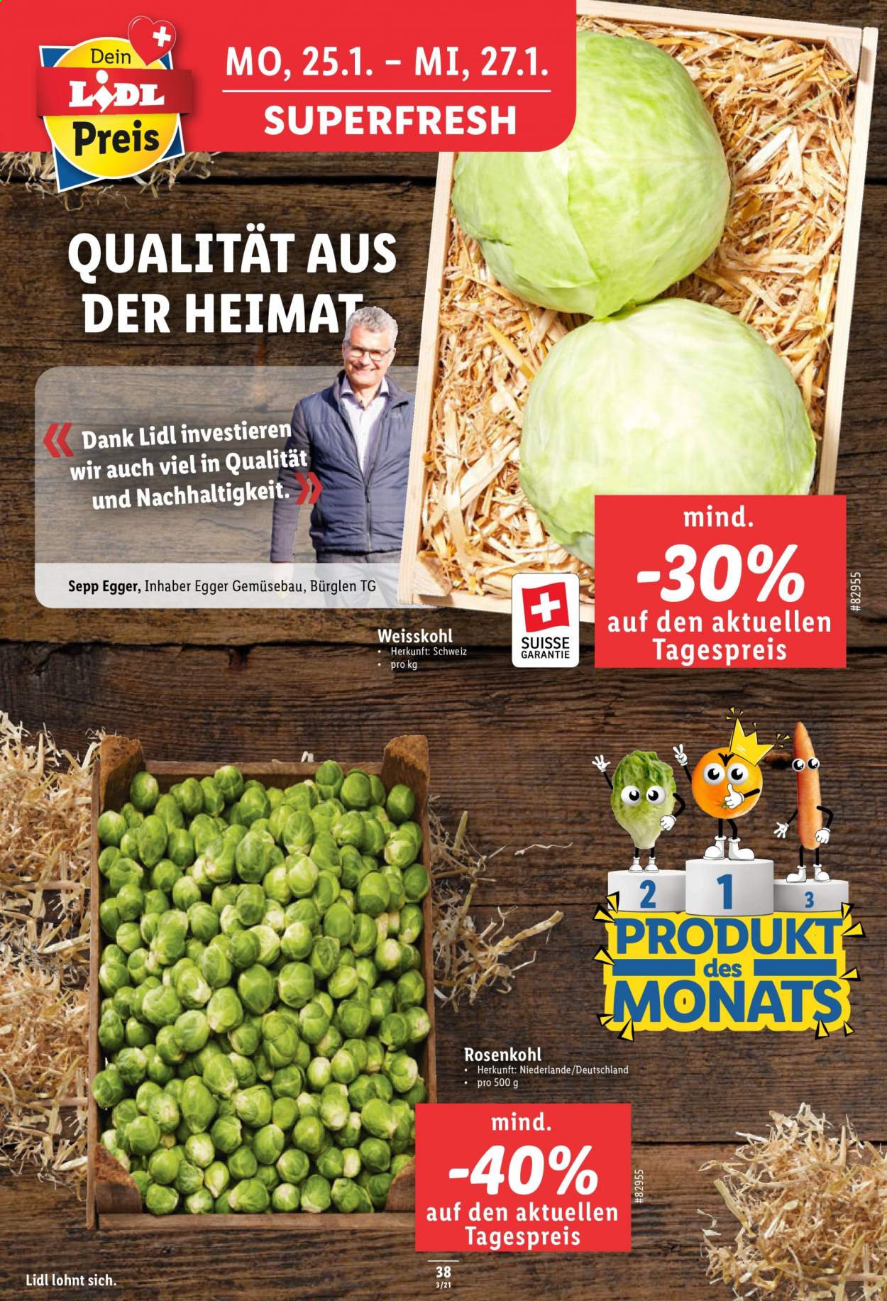 Prospekt Lidl - 21.1.2021 - 27.1.2021. Seite 38