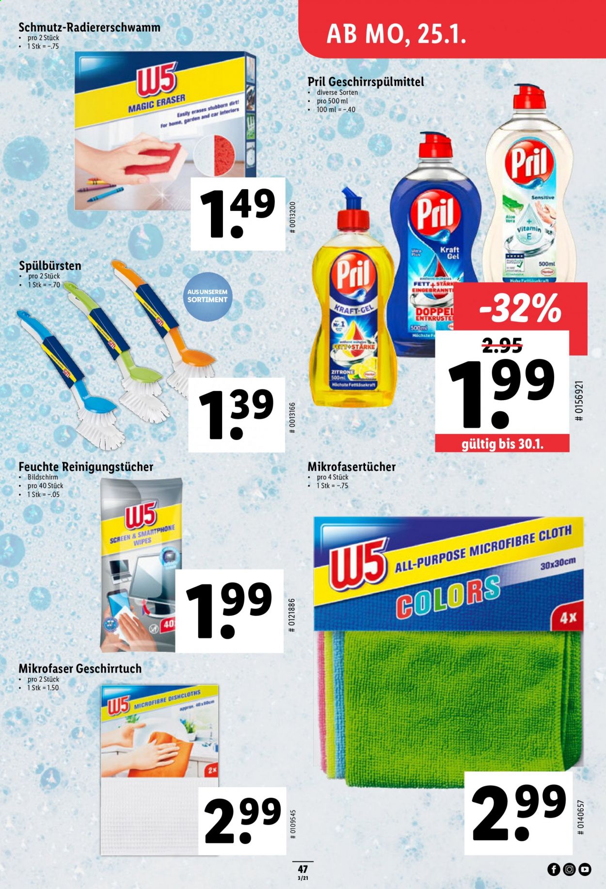 Prospekt Lidl - 21.1.2021 - 27.1.2021. Seite 47