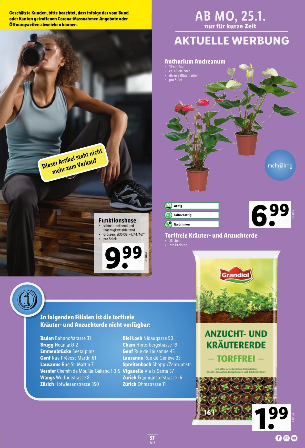 Prospekt Lidl - 21.1.2021 - 27.1.2021. Seite 57