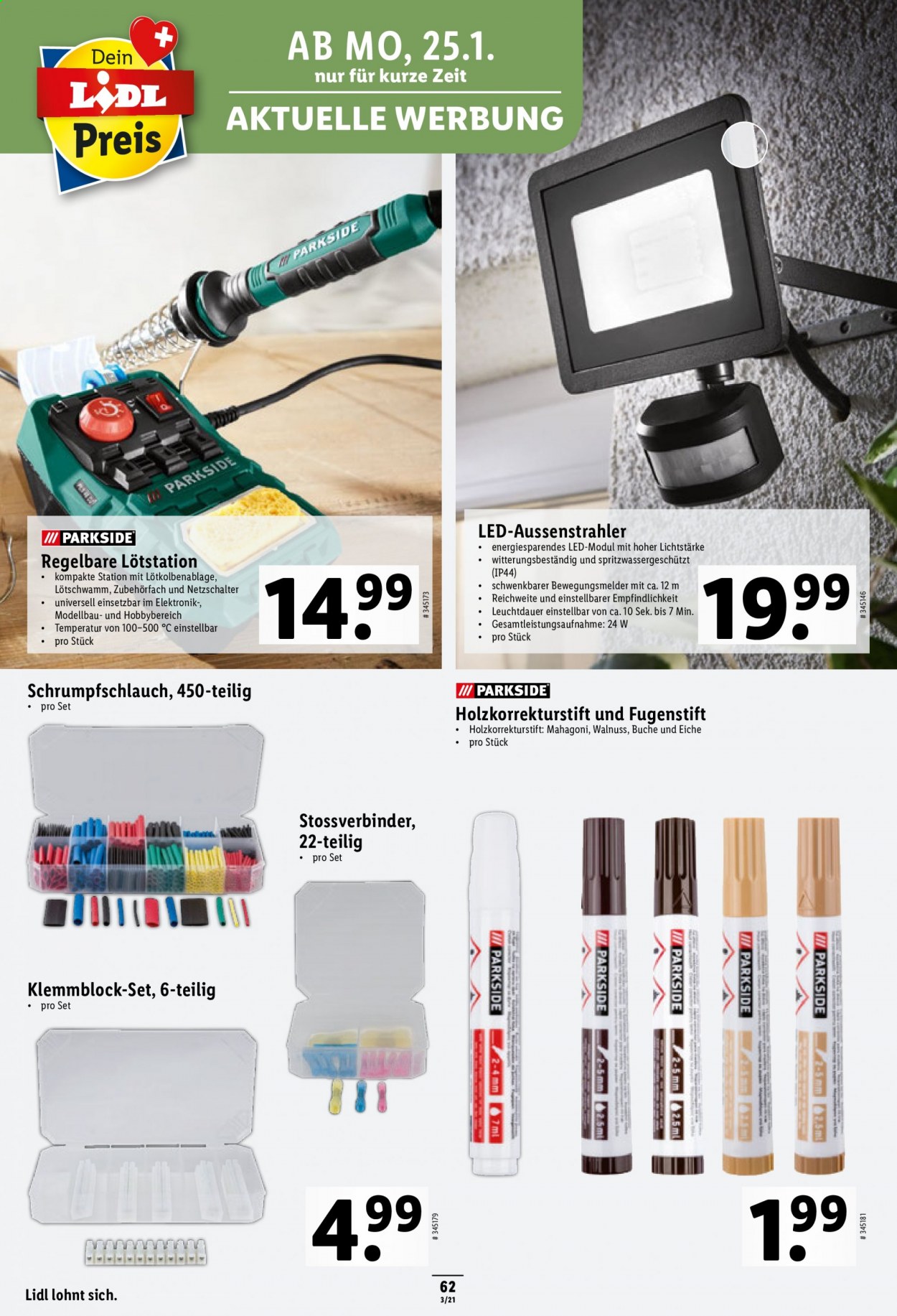 Prospekt Lidl - 21.1.2021 - 27.1.2021. Seite 62