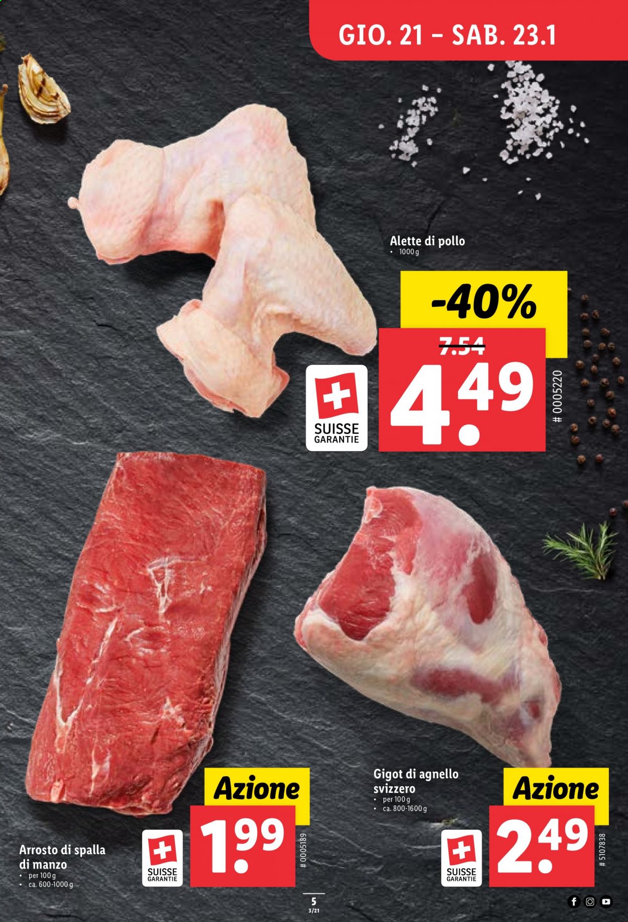 Prospekt Lidl - 21.1.2021 - 27.1.2021. Seite 5