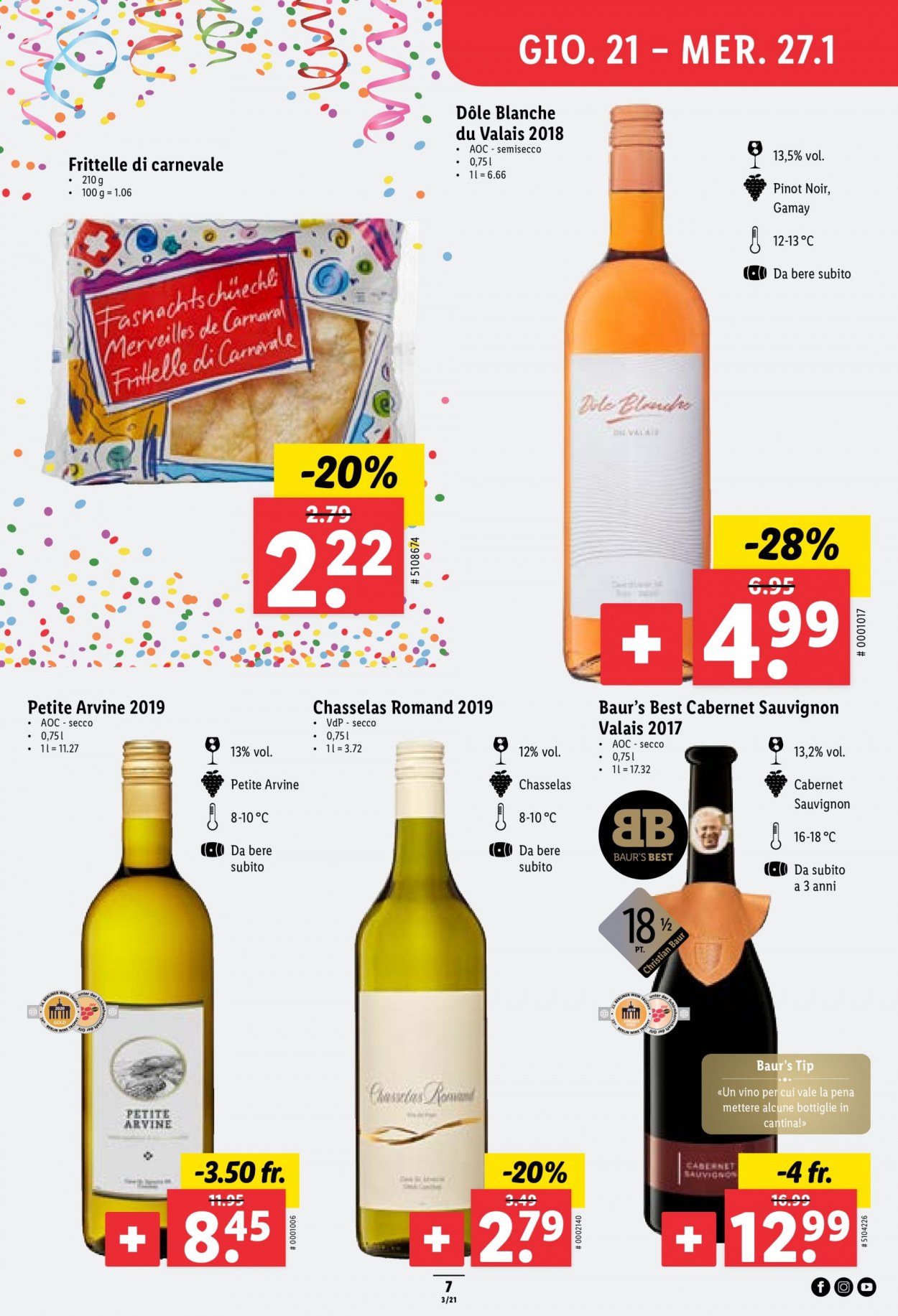 Prospekt Lidl - 21.1.2021 - 27.1.2021. Seite 7