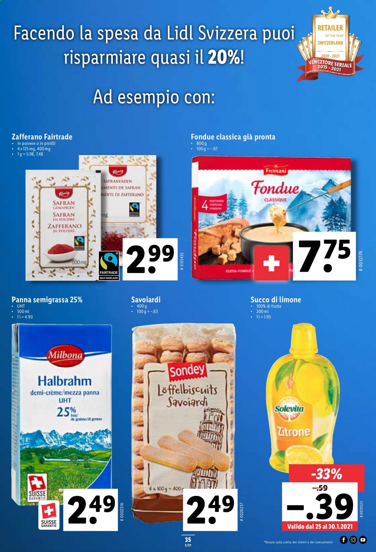 Prospekt Lidl - 21.1.2021 - 27.1.2021. Seite 35