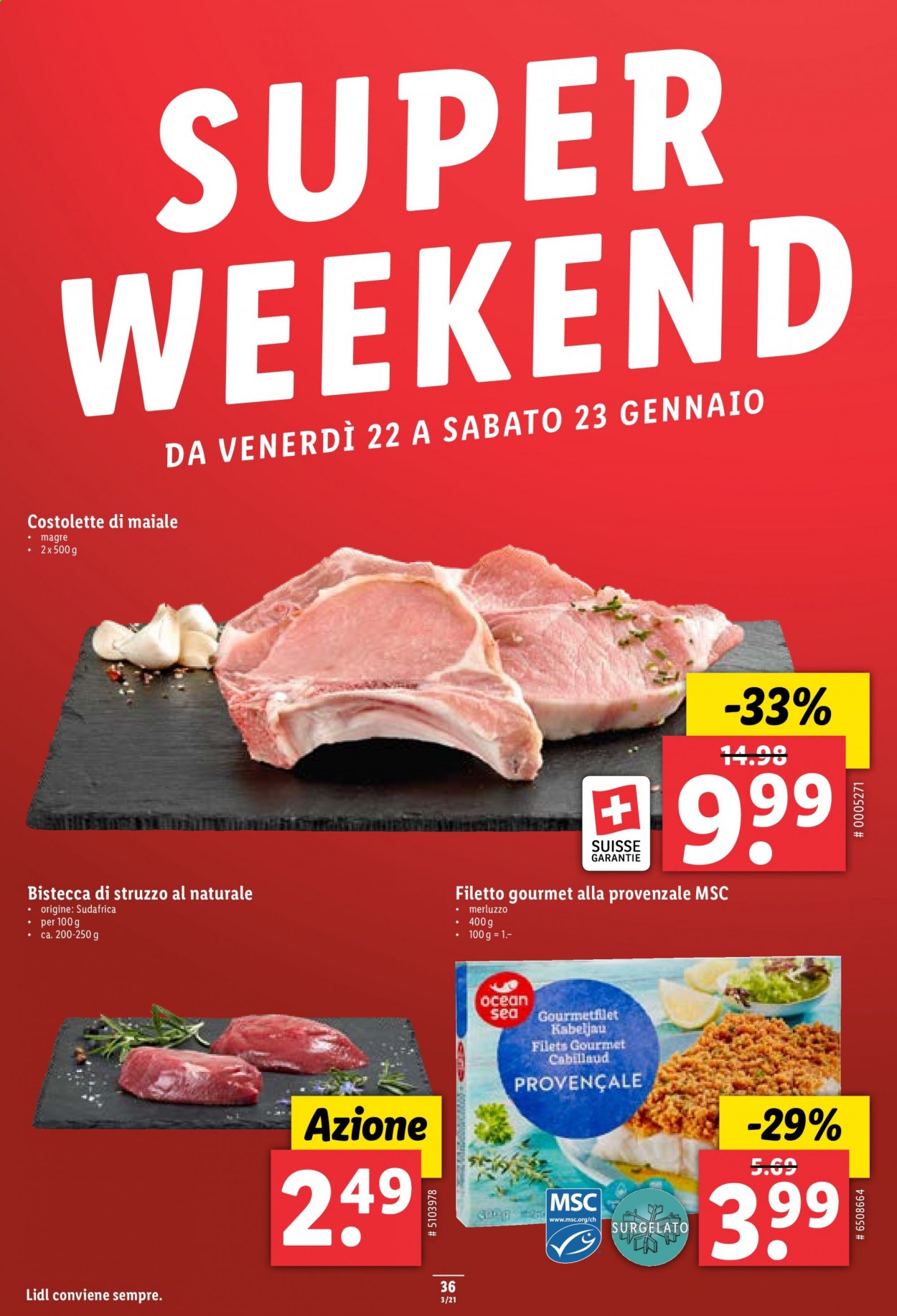 Prospekt Lidl - 21.1.2021 - 27.1.2021. Seite 36