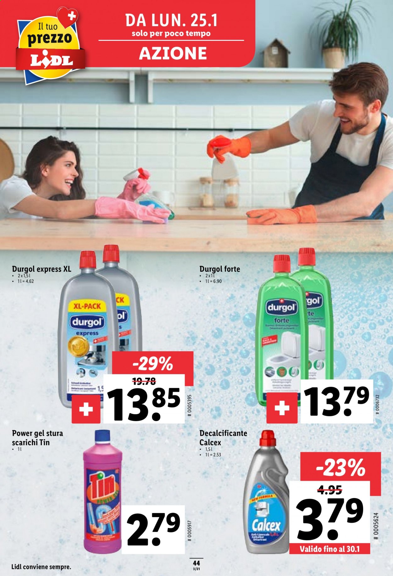 Prospekt Lidl - 21.1.2021 - 27.1.2021. Seite 44