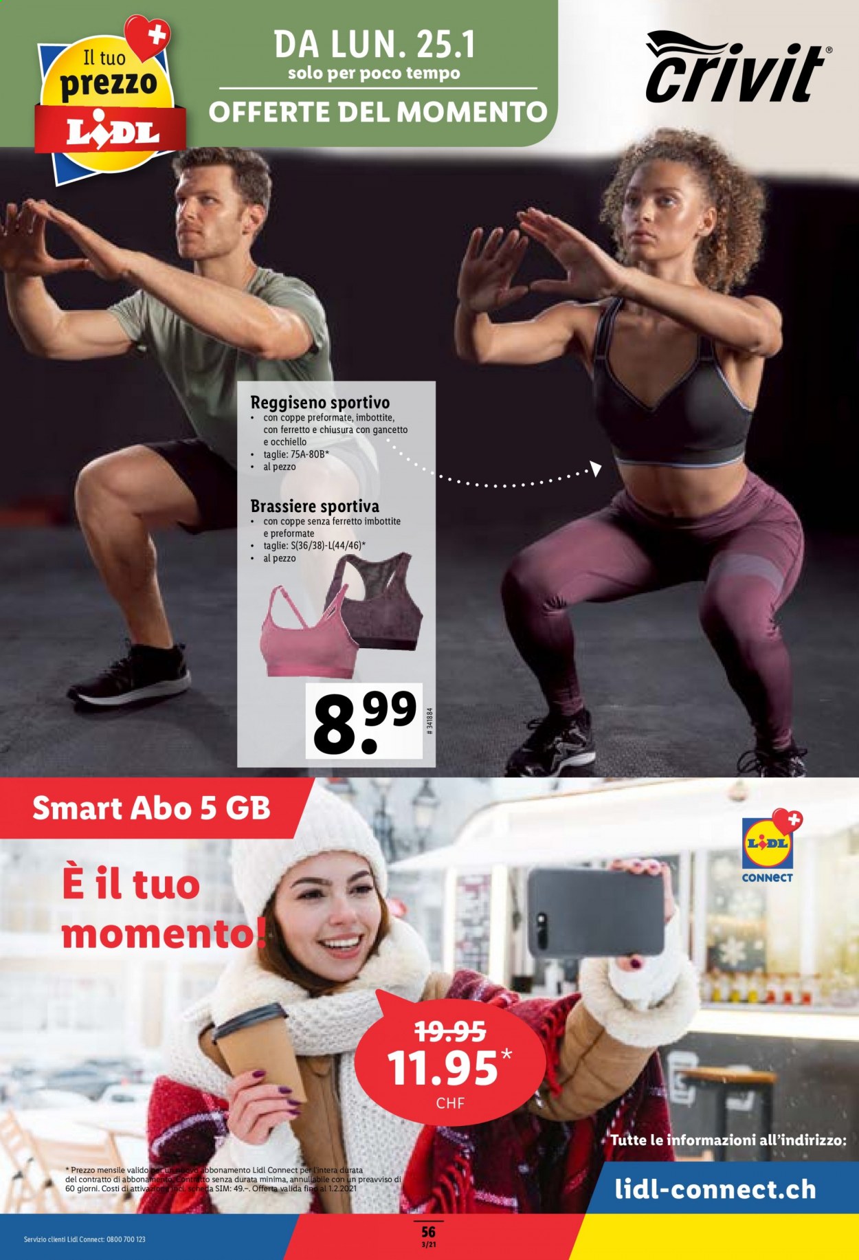 Prospekt Lidl - 21.1.2021 - 27.1.2021. Seite 56