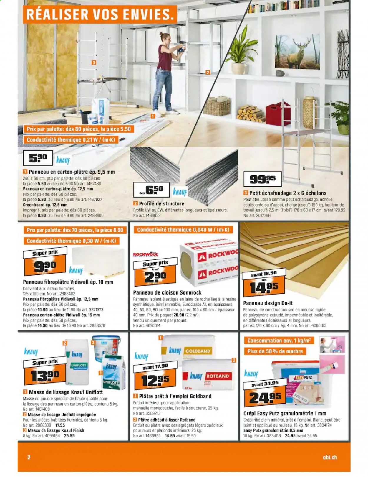 Volantino OBI - 18.1.2021 - 6.2.2021. Pagina 2