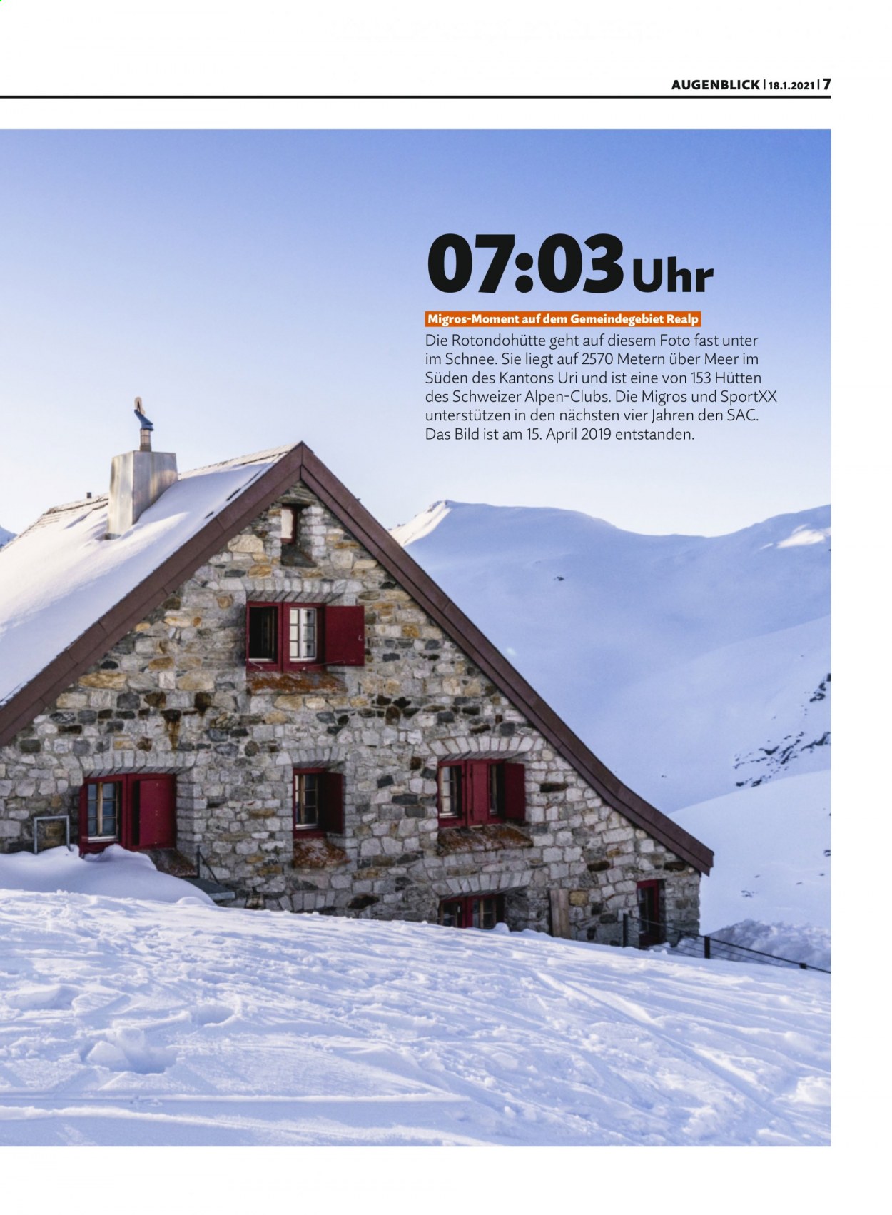 Volantino Migros - 18.1.2021 - 24.1.2021. Pagina 7