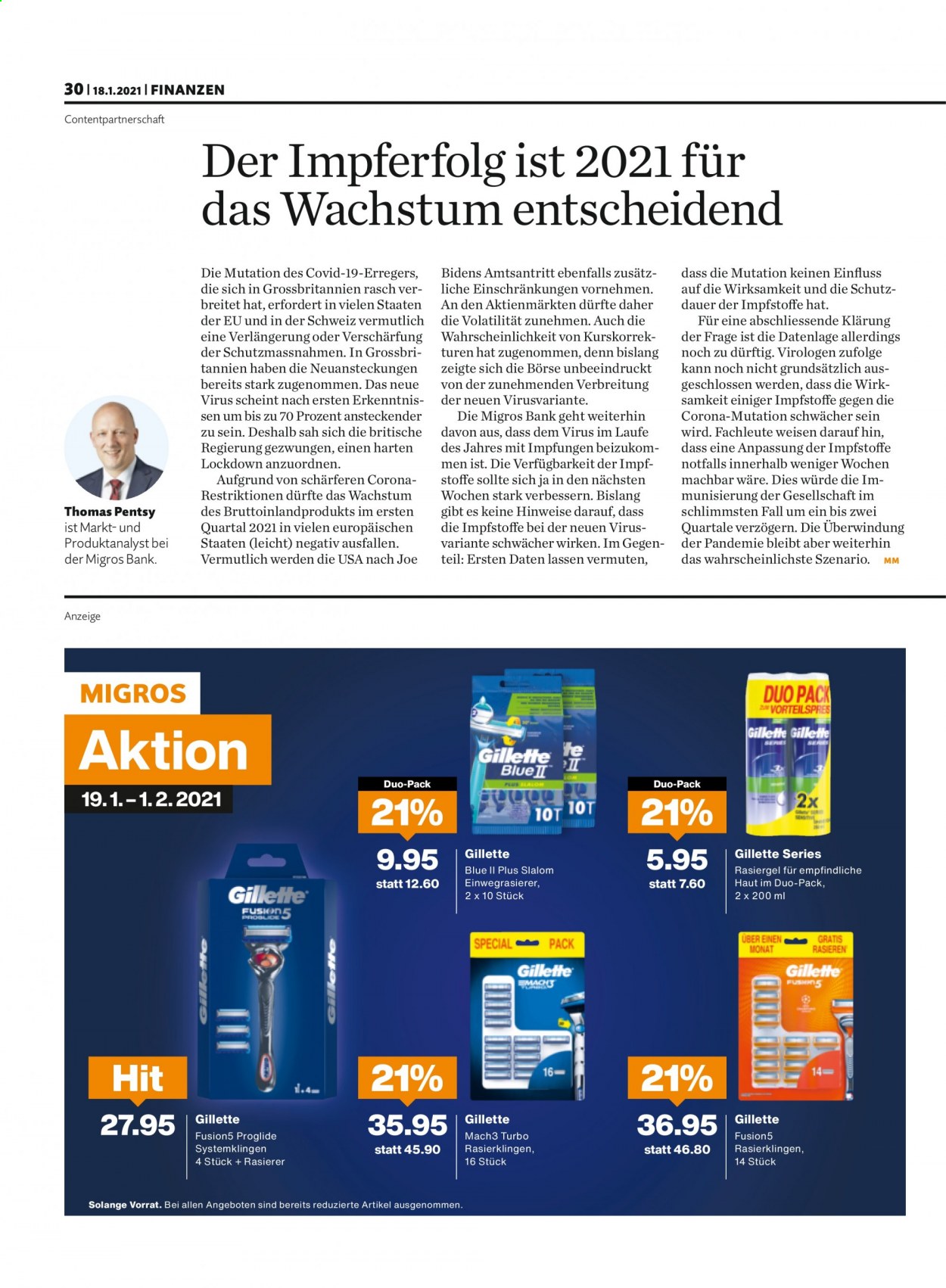 Volantino Migros - 18.1.2021 - 24.1.2021. Pagina 30
