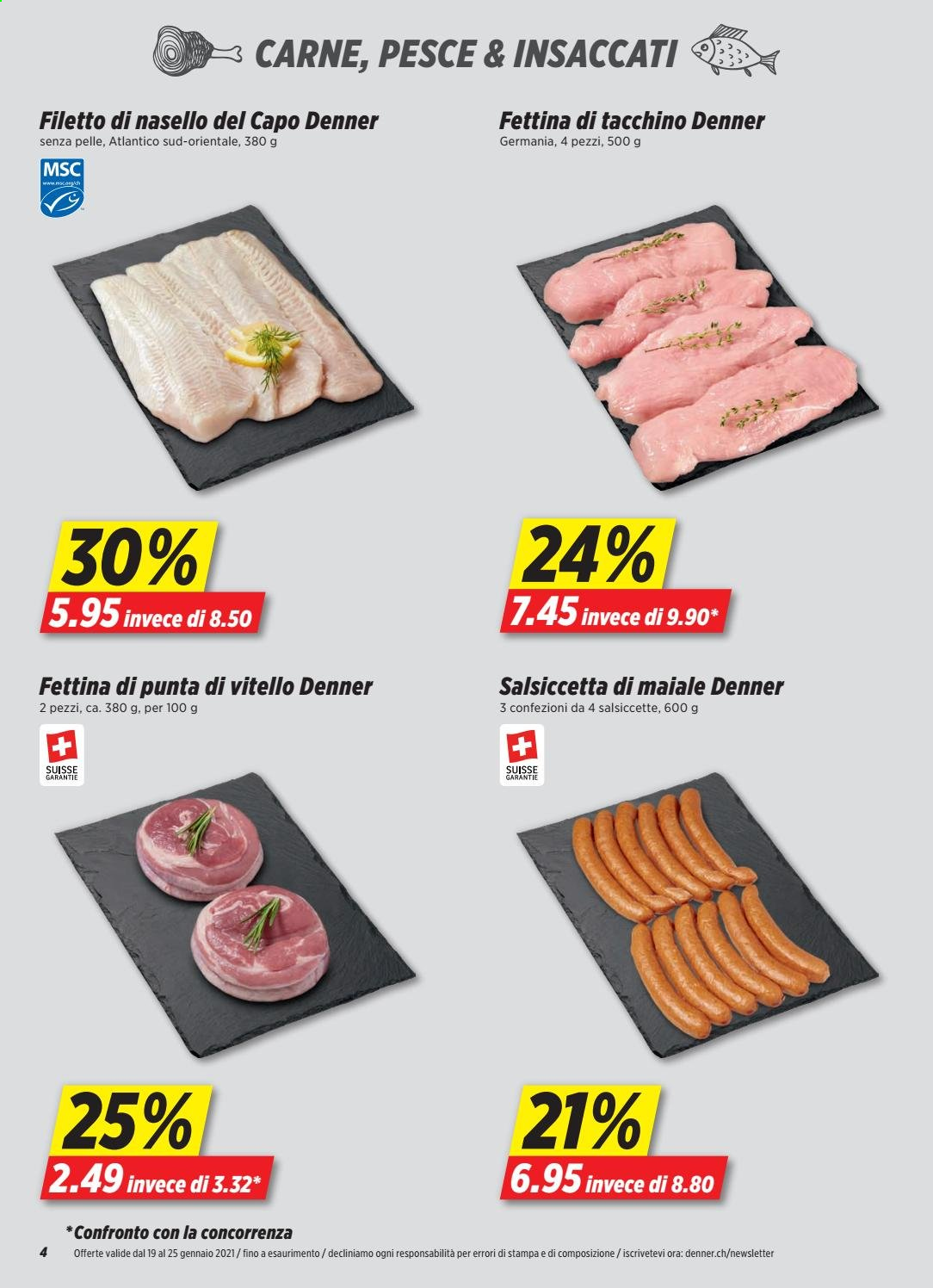 Prospekt Denner - 19.1.2021 - 25.1.2021. Seite 4