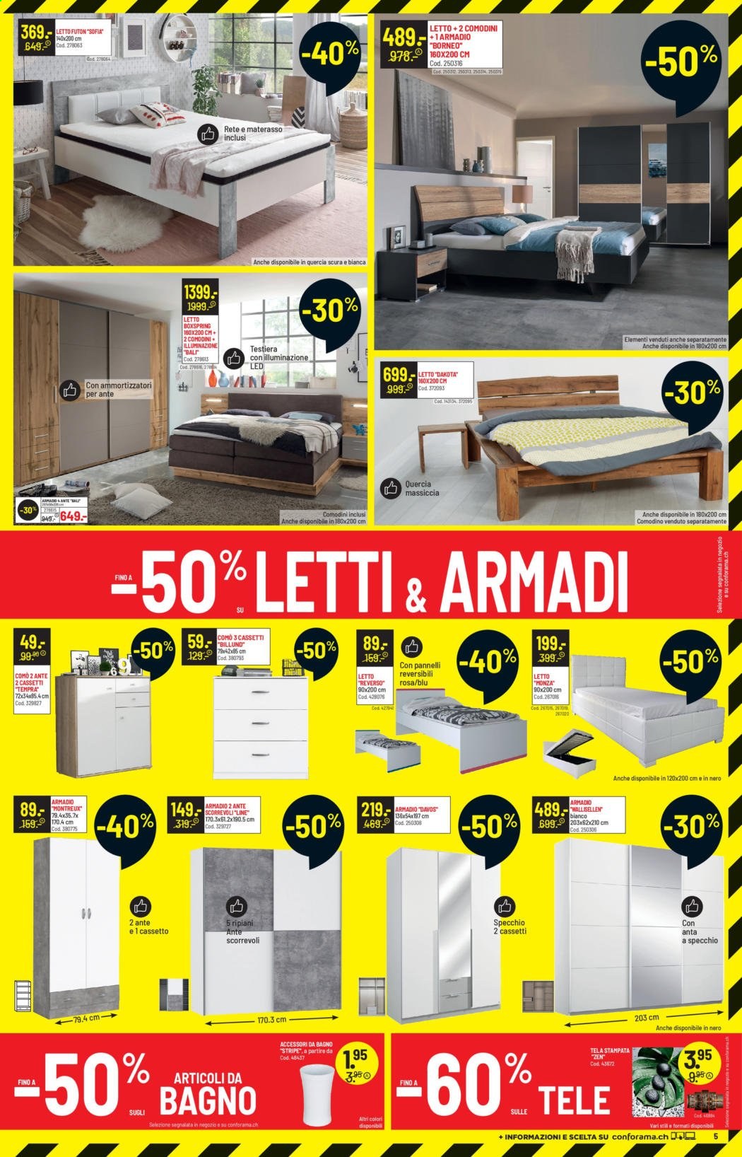 Volantino Conforama - 19.1.2021 - 1.2.2021. Pagina 5