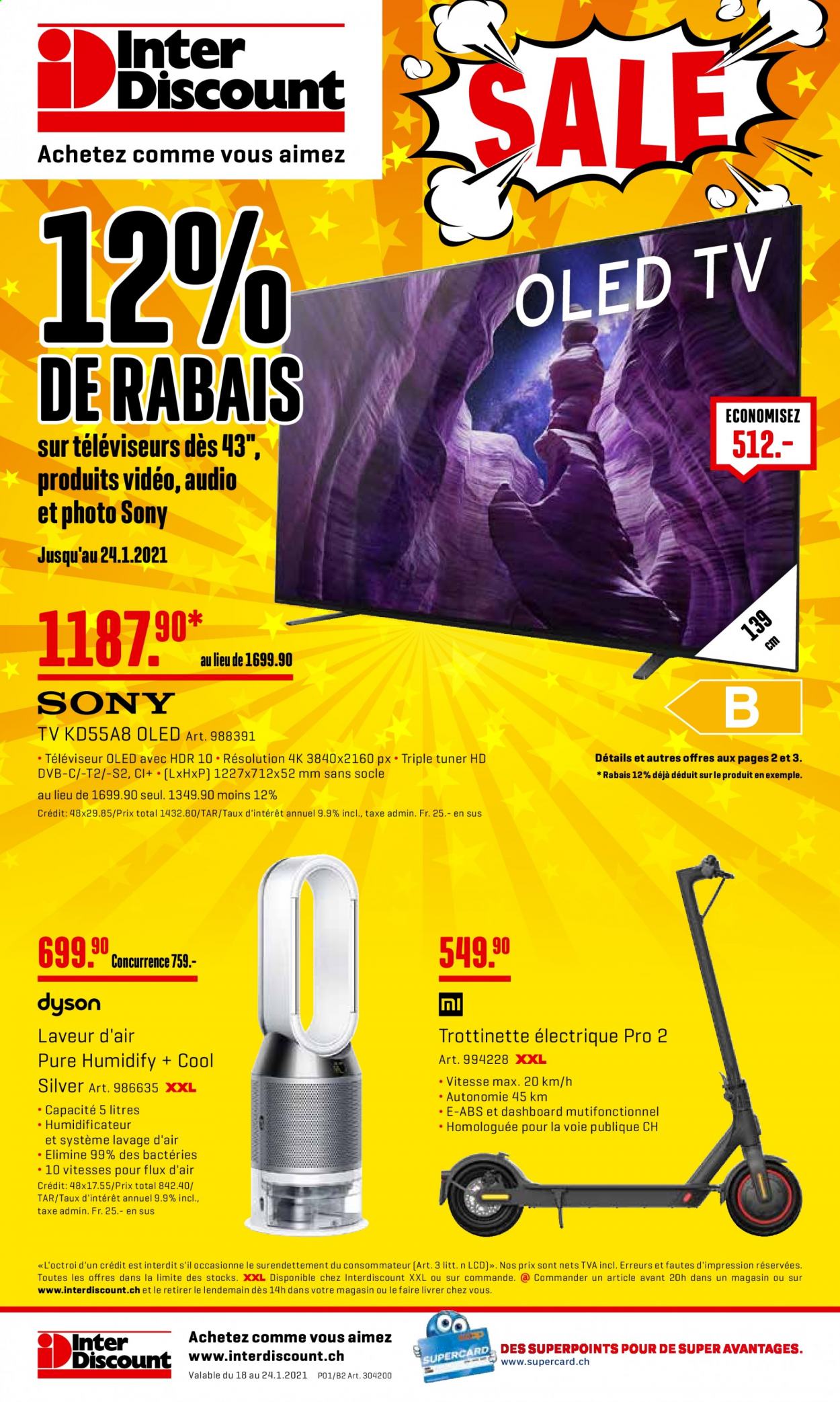 Volantino Interdiscount - 18.1.2021 - 24.1.2021. Pagina 20
