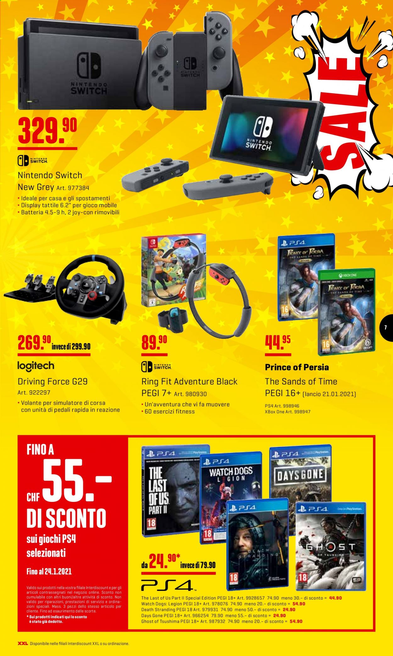 Volantino Interdiscount - 18.1.2021 - 24.1.2021. Pagina 7