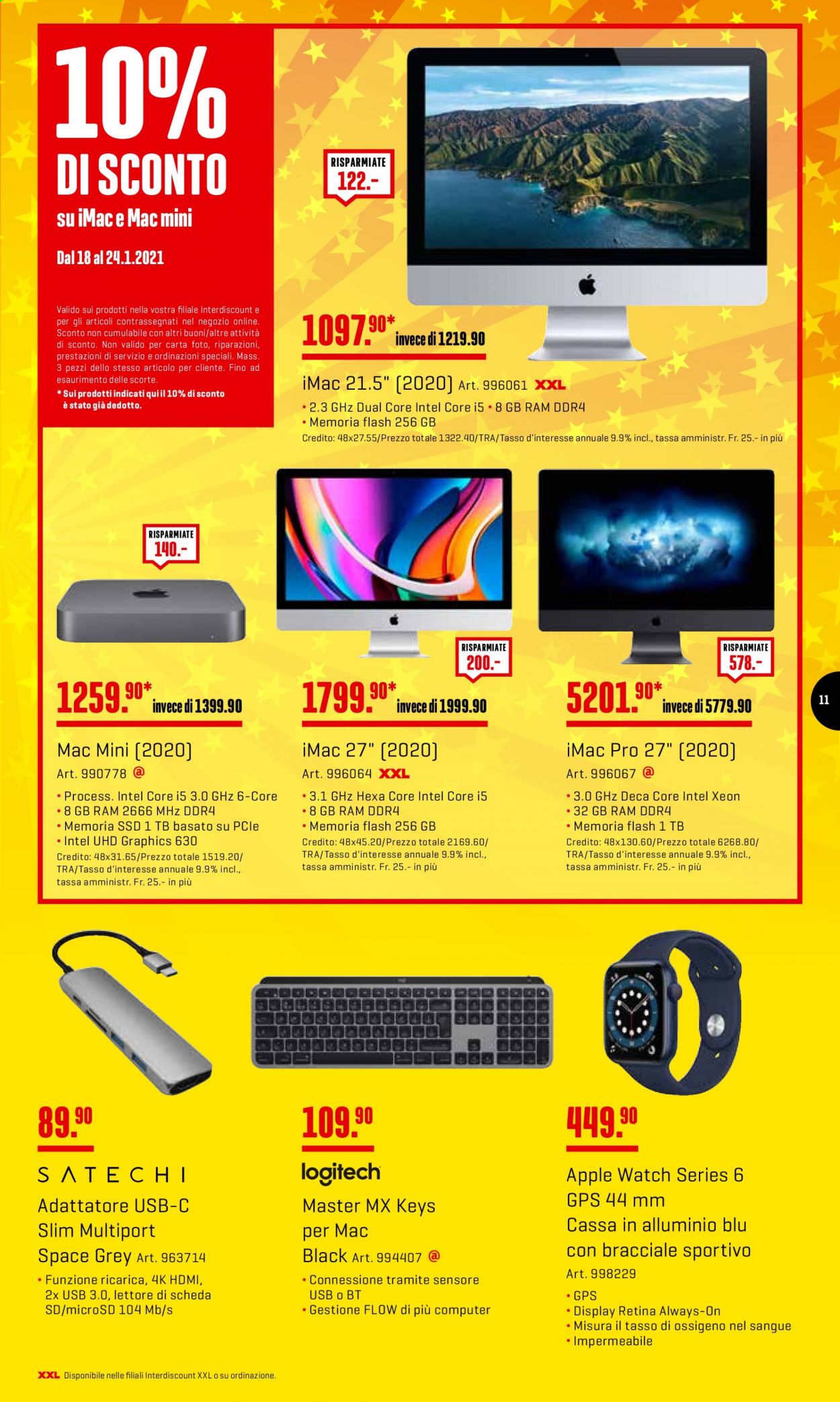 Volantino Interdiscount - 18.1.2021 - 24.1.2021. Pagina 11